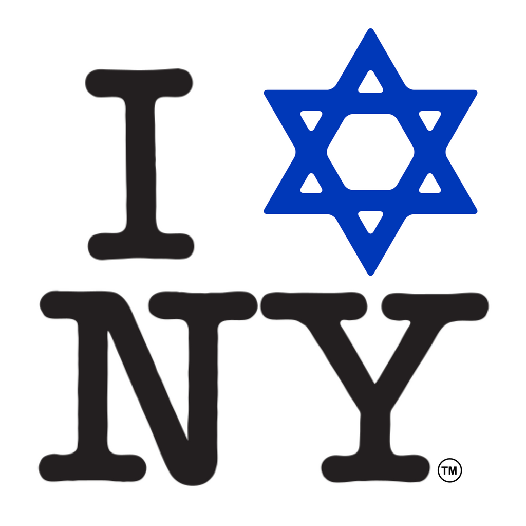 I LOVE NEW YORK Jewish Star Tote Bag
