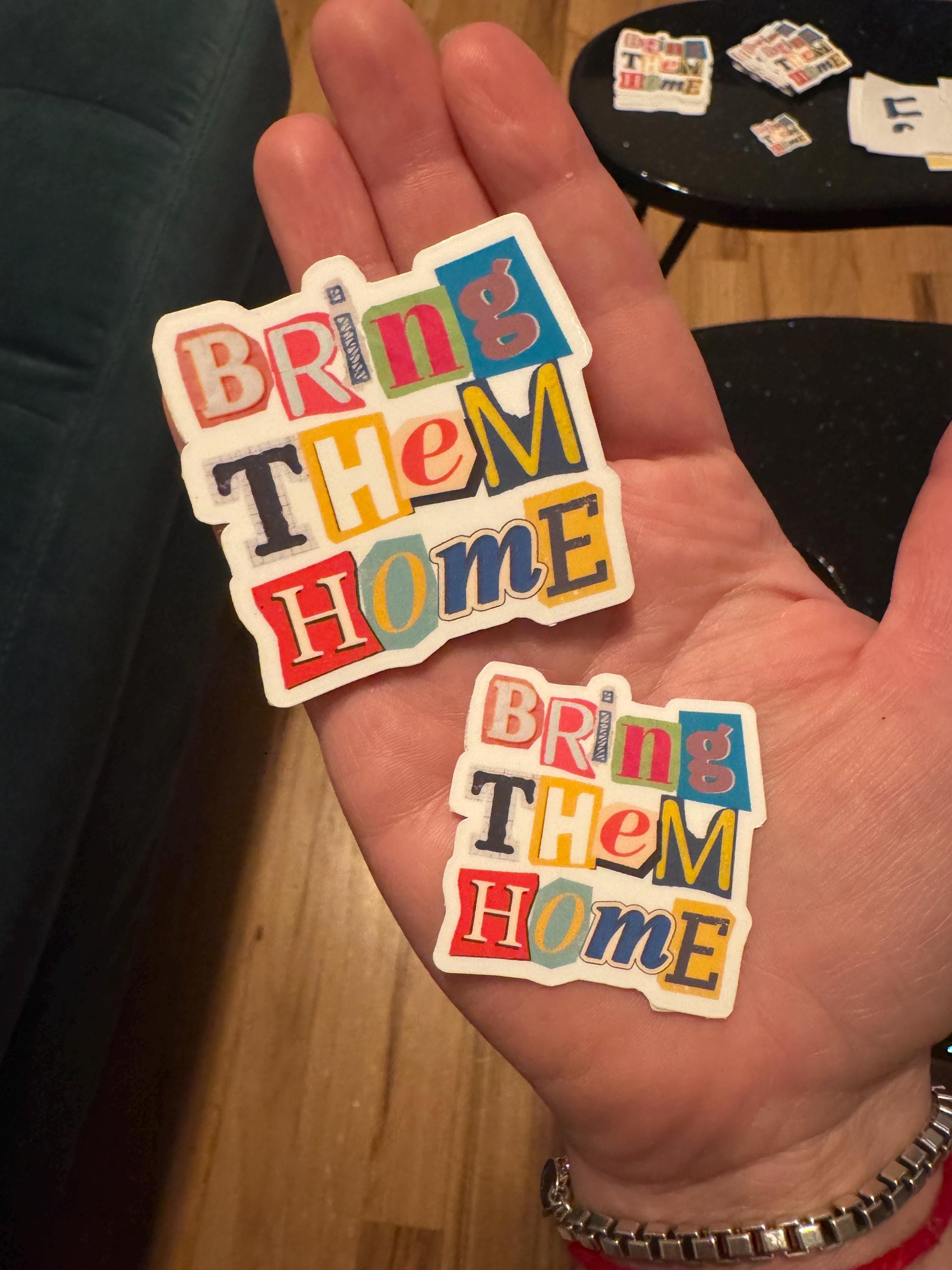 Bring Them Home Magazine Cut out Sticker