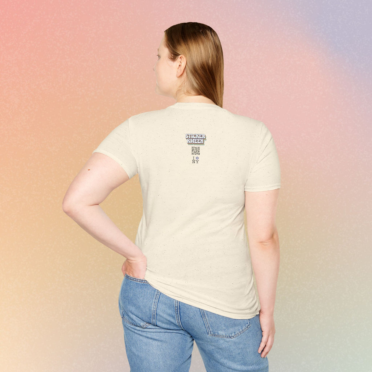 I Love NY Jewish Star Unisex Softstyle T-Shirt