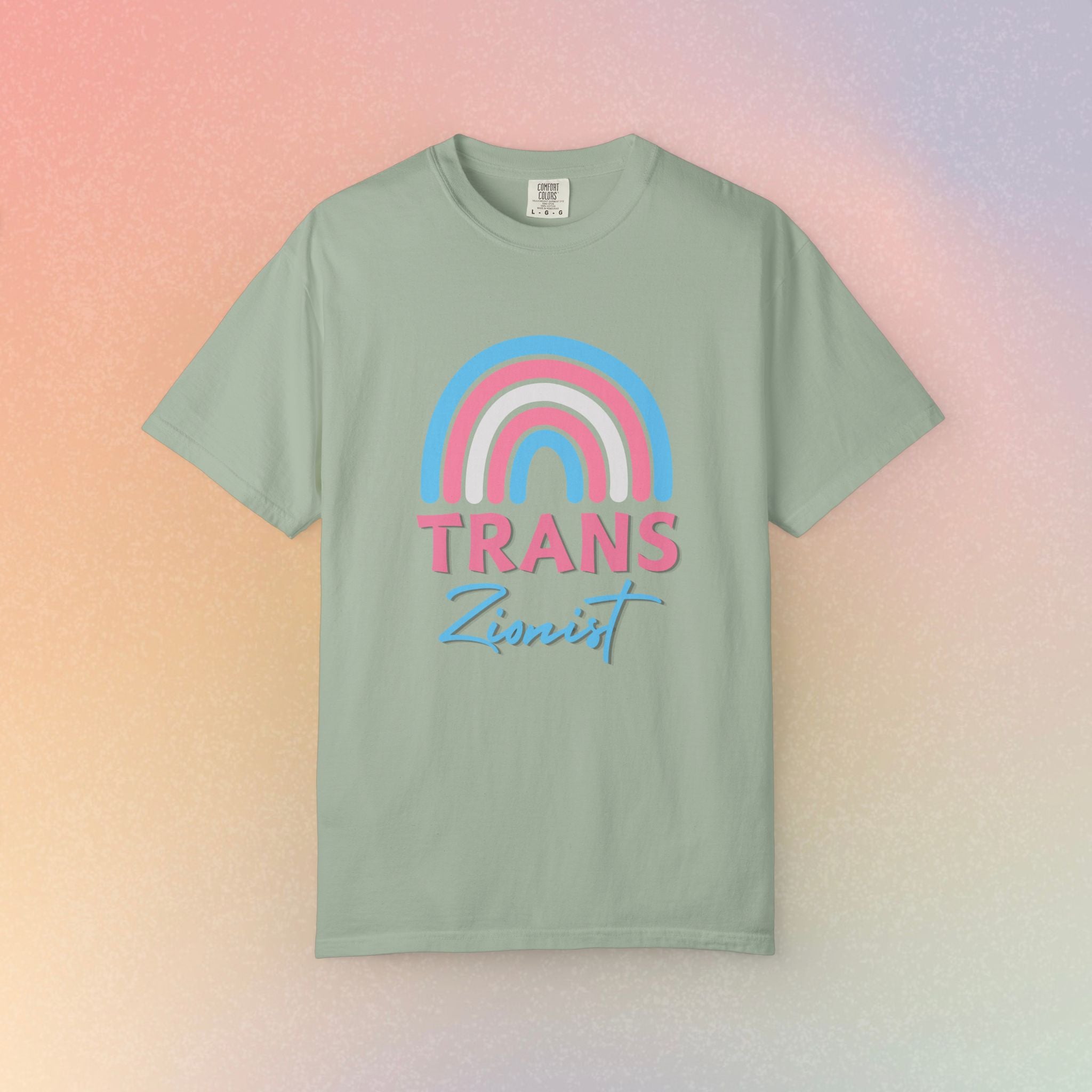 Trans Zion T-Shirt - Rainbow Transgender Pride Tee