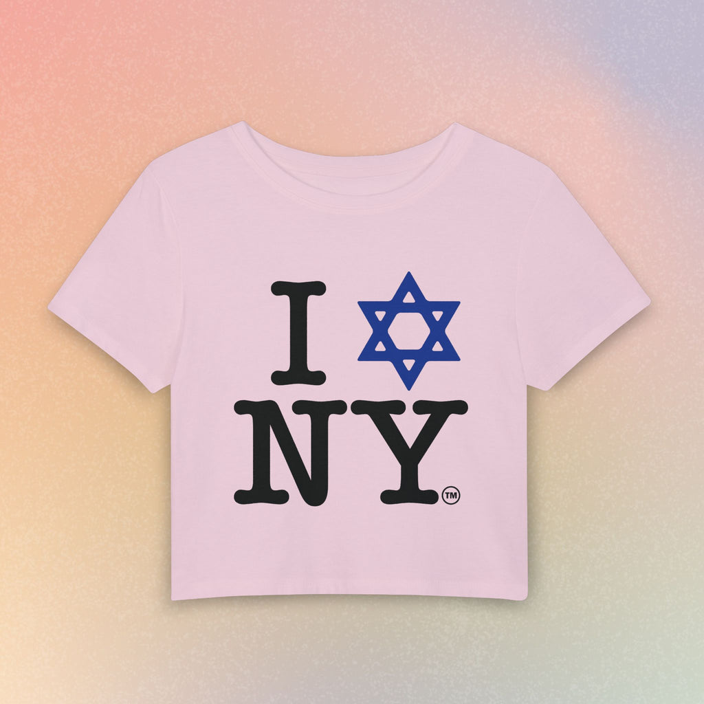 I Love NY Jewish Star Women's Baby Tee