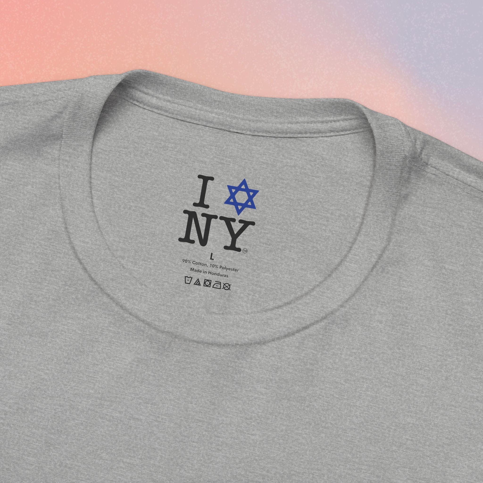 I Love NY Jewish Star T-Shirt | Jewish New York Pride Tee