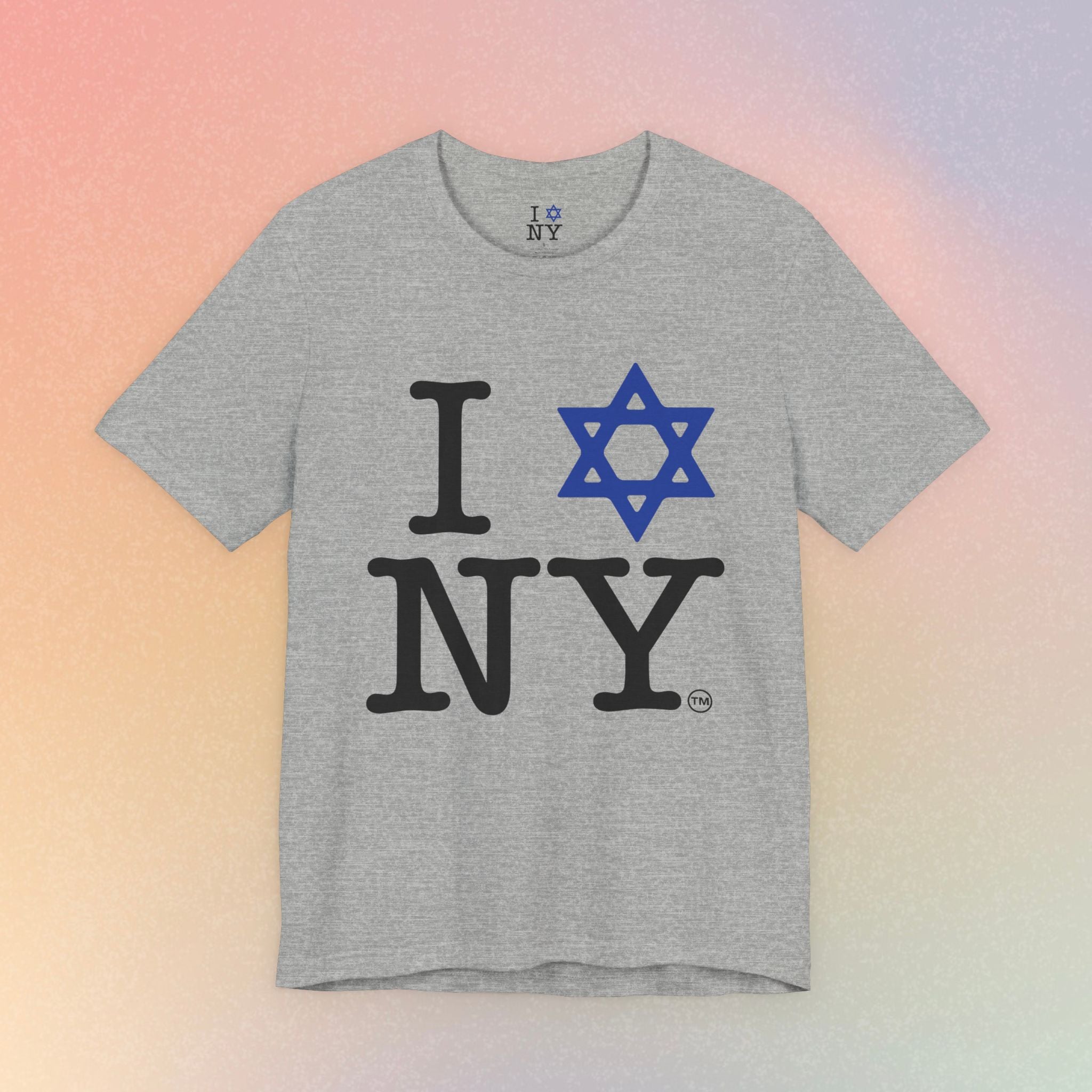 I Love NY Jewish Star T-Shirt | Jewish New York Pride Tee