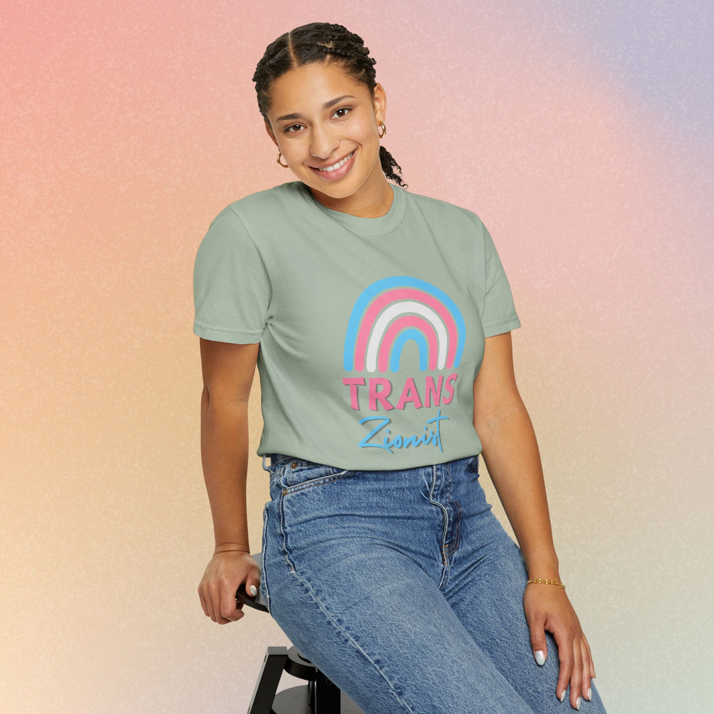 Trans Zion T-Shirt - Rainbow Transgender Pride Tee