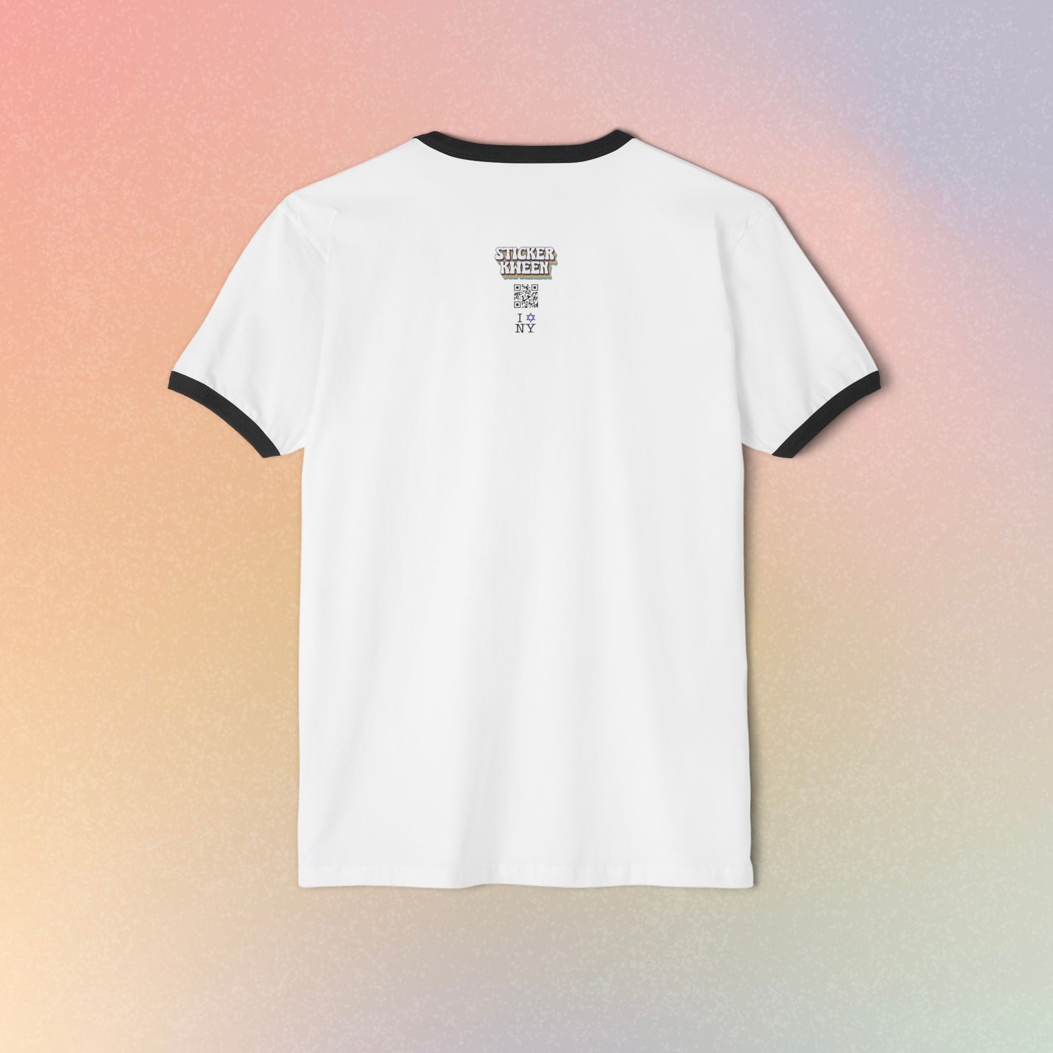I Love NY Jewish Star T-Shirt | Ringer Tee, Jewish New York Pride