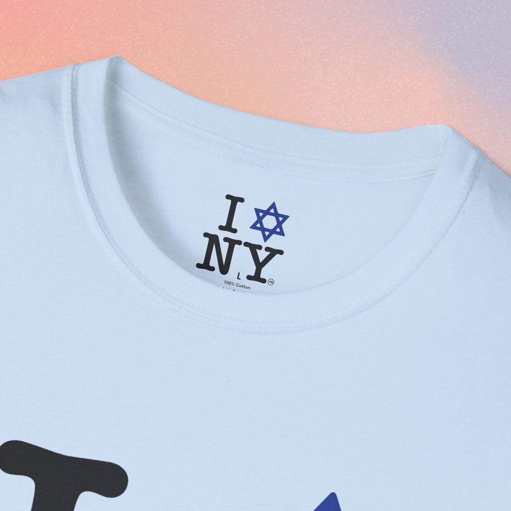 I Love NY Jewish Star Unisex Softstyle T-Shirt