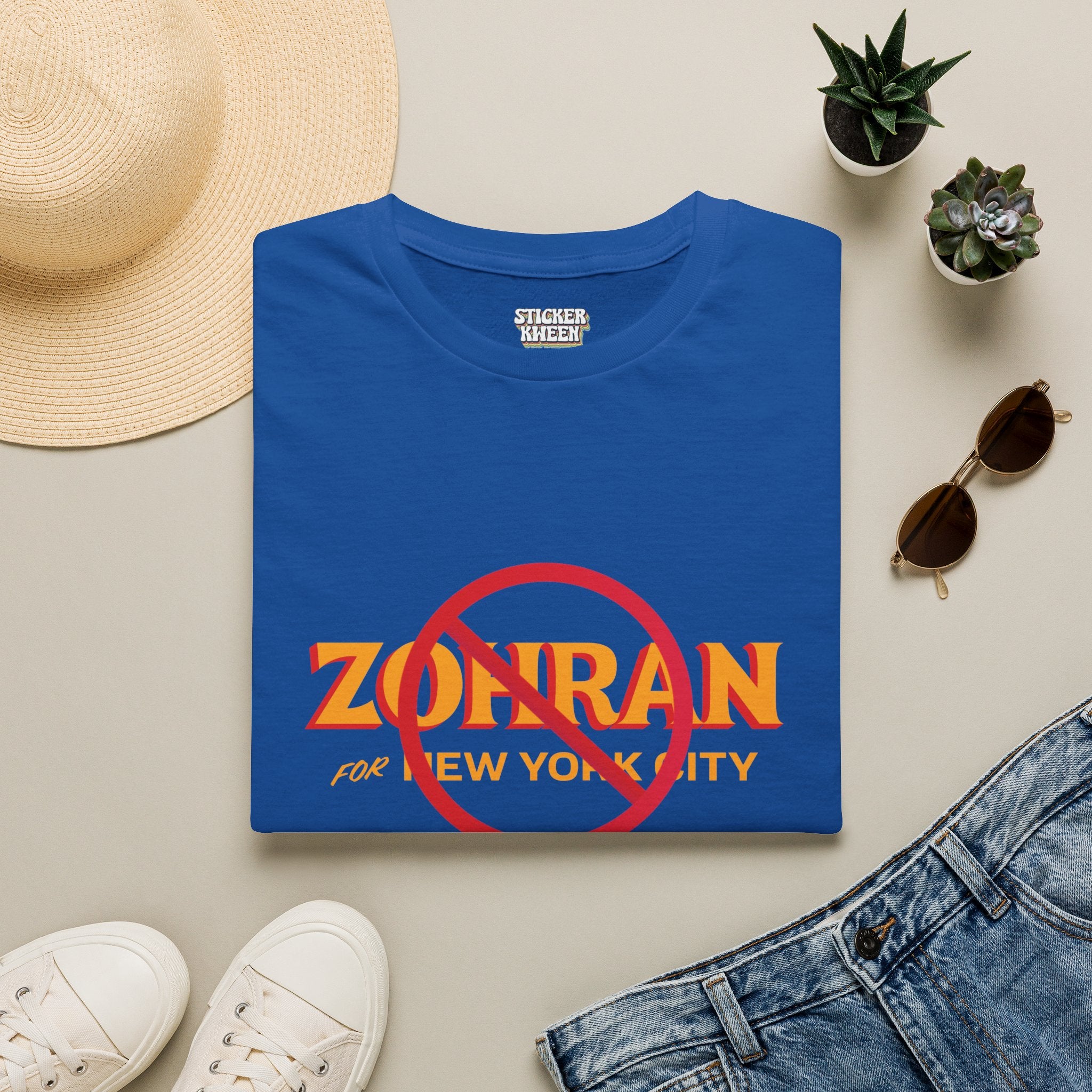 Anti Zohran Mamdani Unisex Softstyle T-Shirt