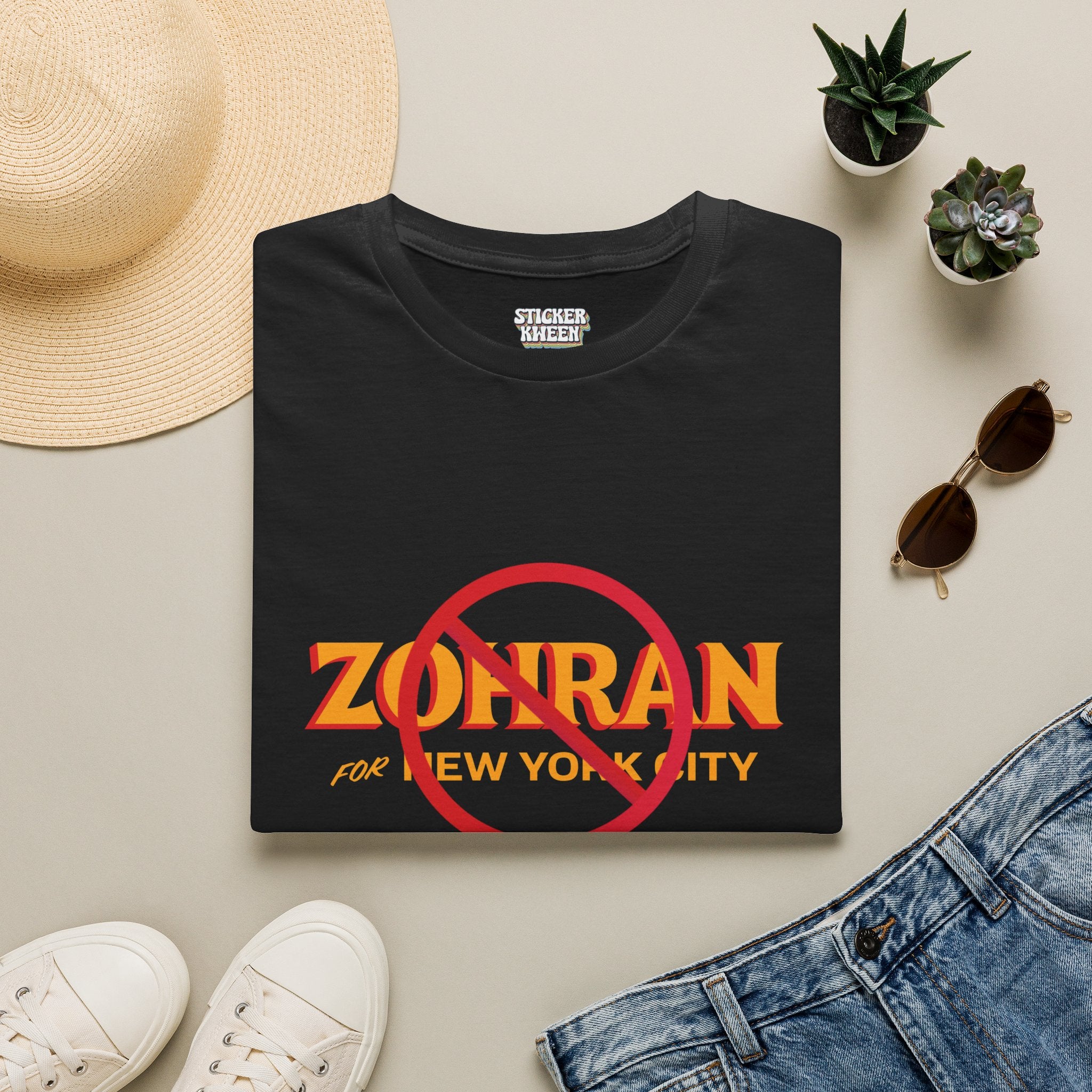 Anti Zohran Mamdani Unisex Softstyle T-Shirt