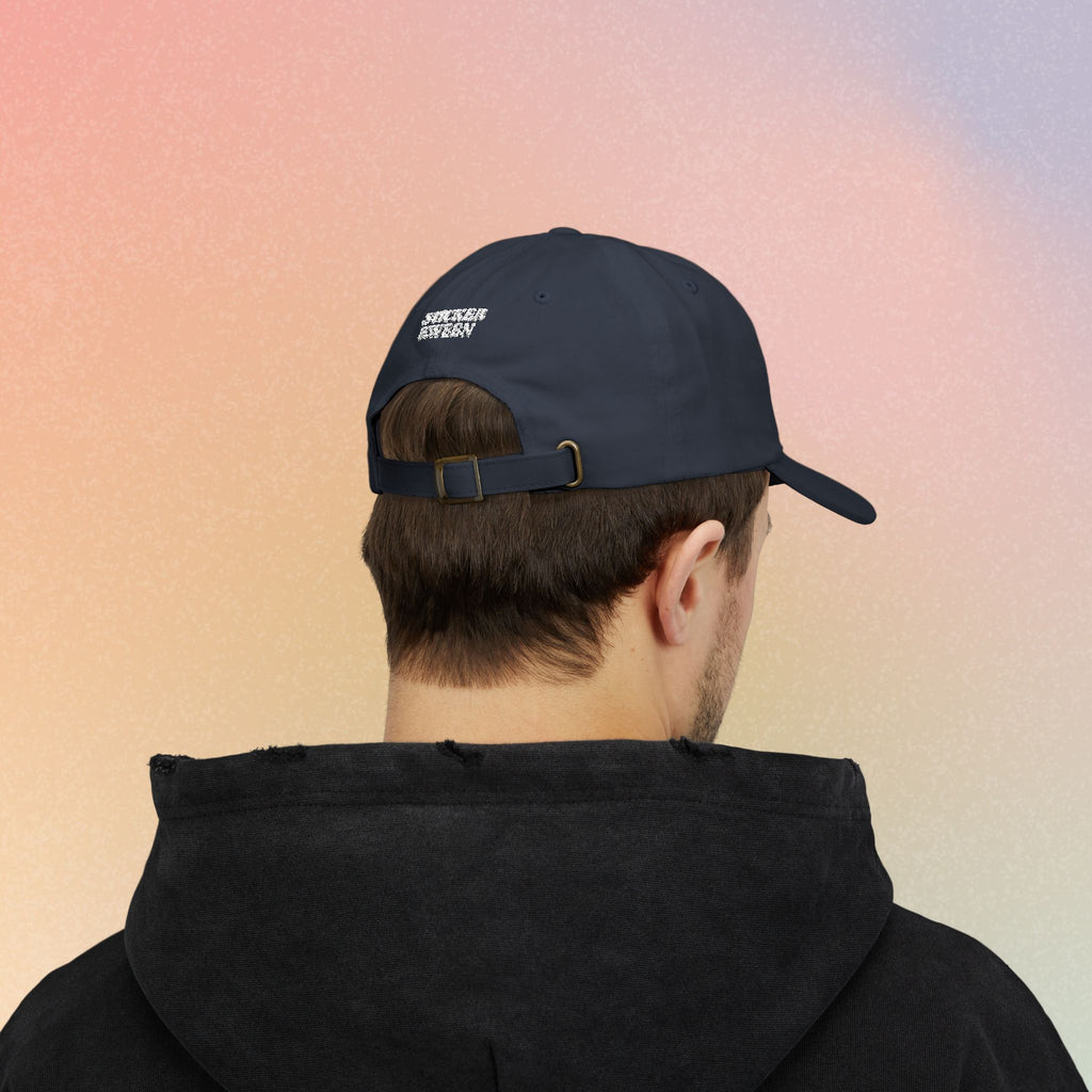 Brooklyn Hebrew Script Embroidered Baseball Cap