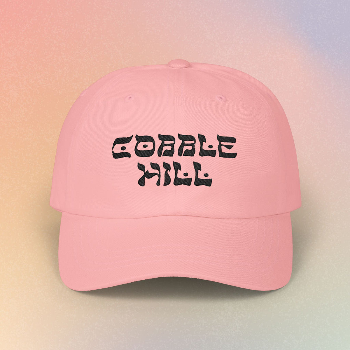 Copy of Cobble Hill Hebrew Style Font Baseball Cap - Brooklyn New York Jewish Pride