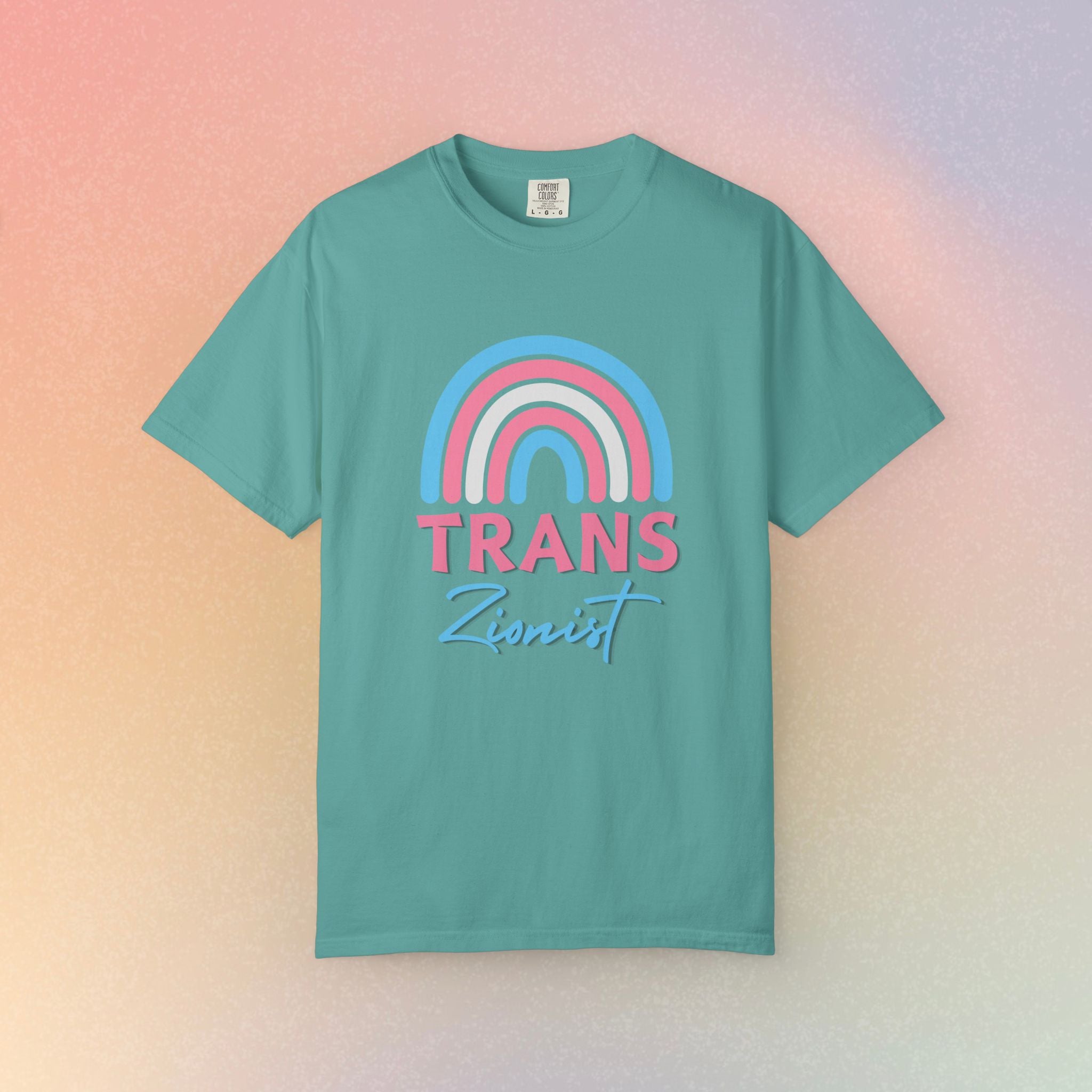 Trans Zion T-Shirt - Rainbow Transgender Pride Tee
