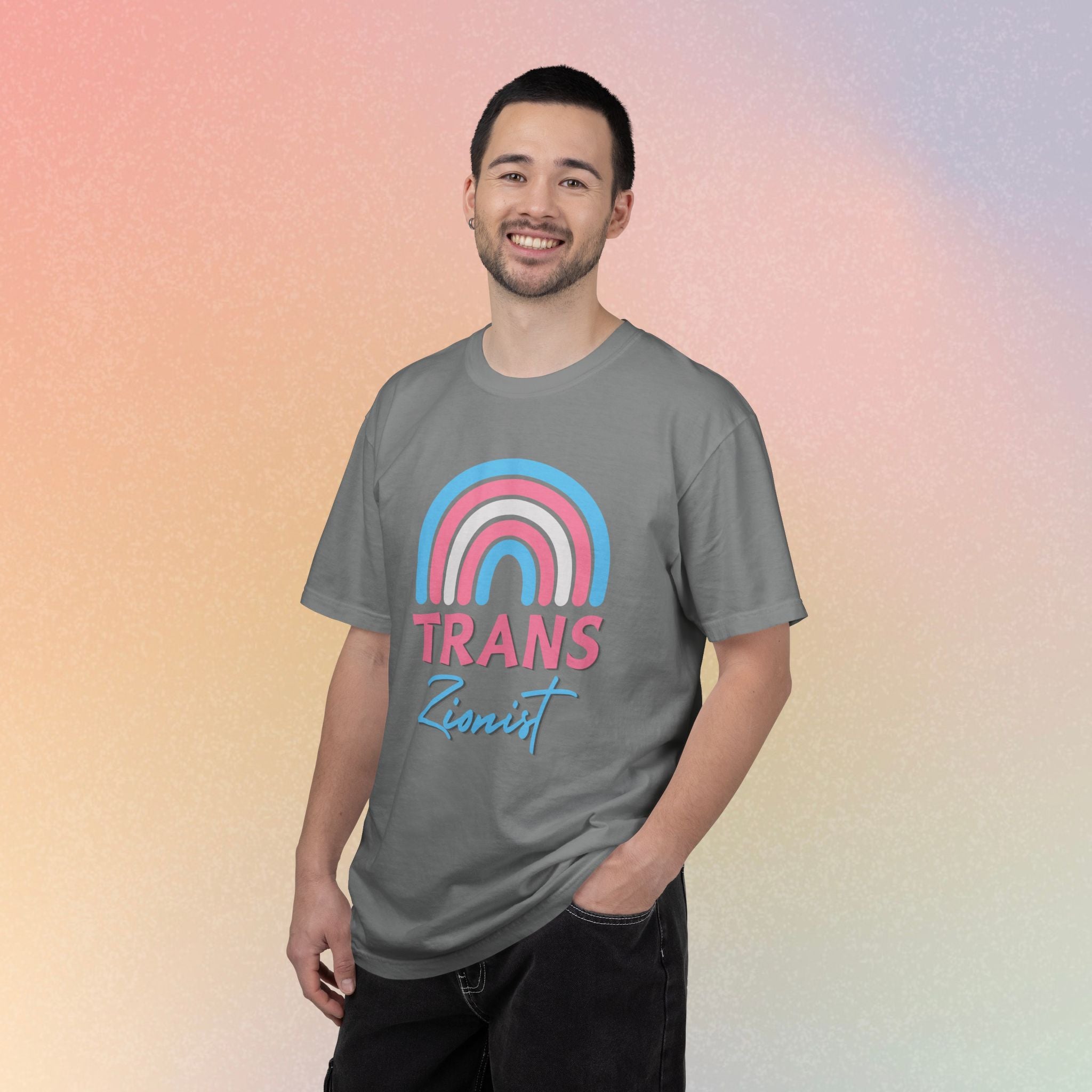 Trans Zion T-Shirt - Rainbow Transgender Pride Tee