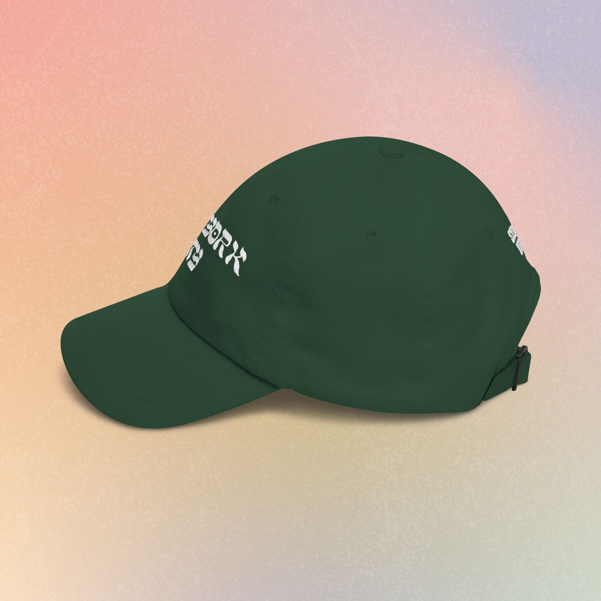 New York City Hebrew Style Font Baseball Hat