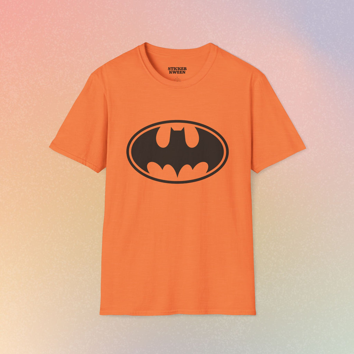 BIBAS Orange Batman Unisex Softstyle T-Shirt