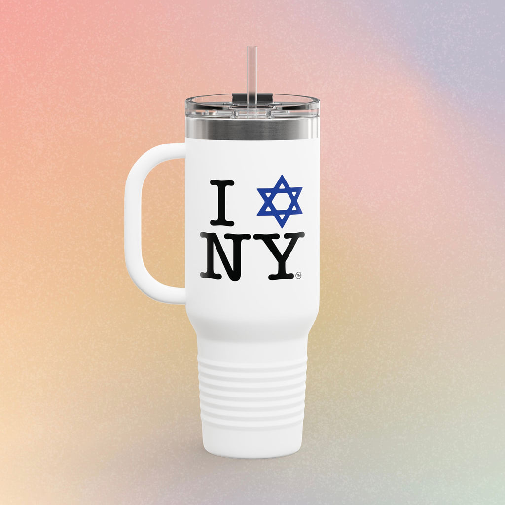I Love NY Jewish Star - Stainless Steel 40oz Insulated Tumbler