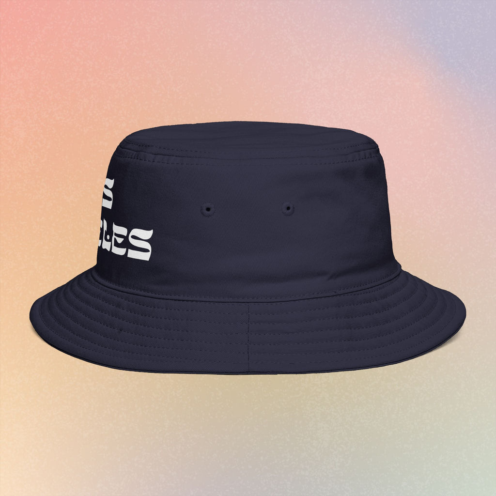 Los Angeles Hebrew Style Font Bucket Hat | LA Jewish Pride