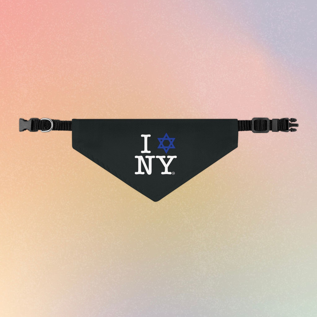 I Love NY Jewish Star Pet Bandana Collar Dog/Cat