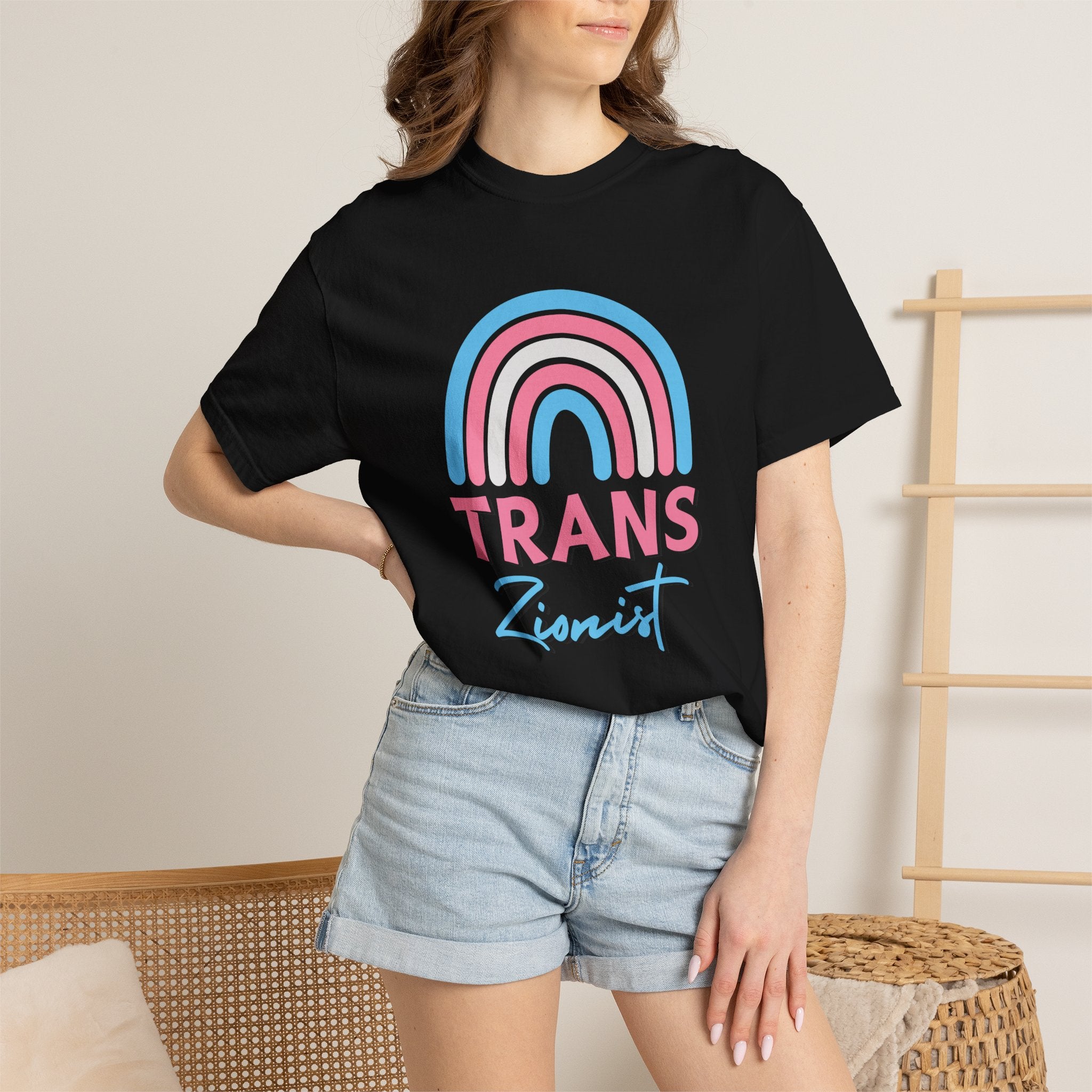 Trans Zion T-Shirt - Rainbow Transgender Pride Tee