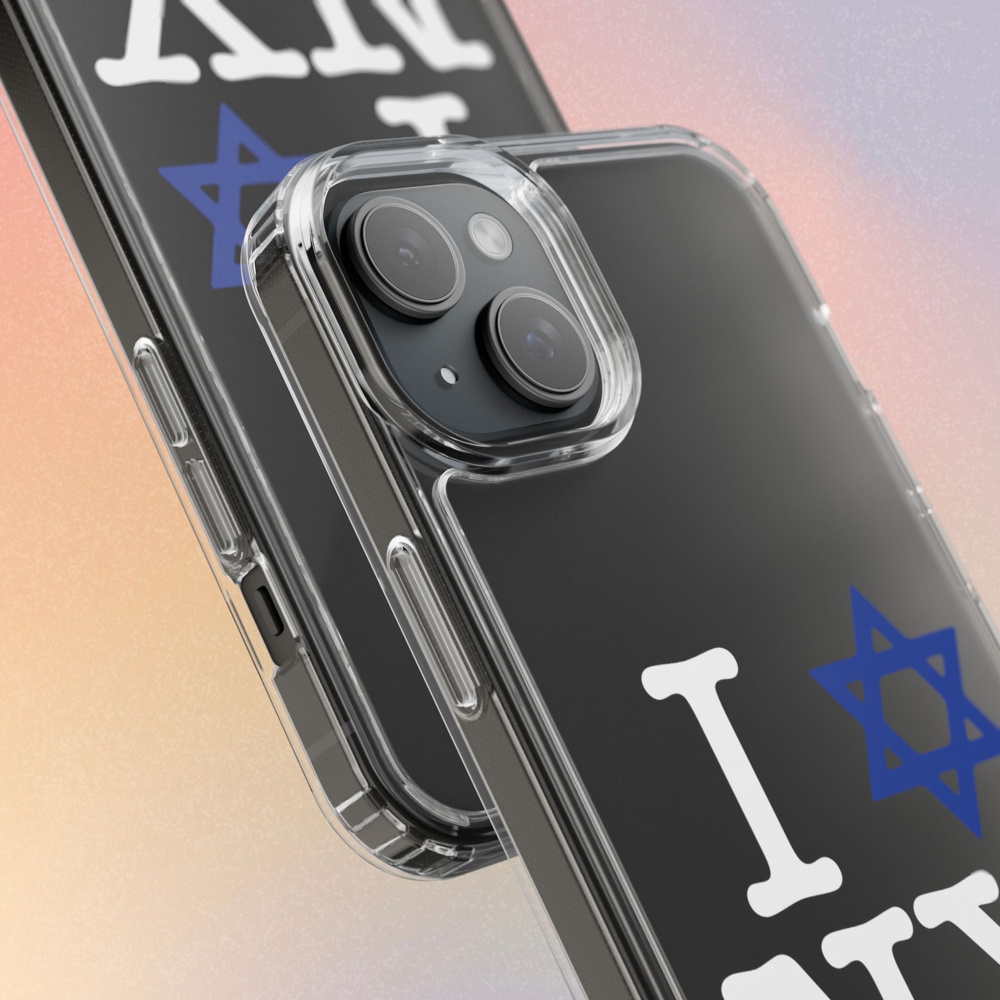 I Love NY Jewish Star Phone Case | Clear Case, Jewish New York Design