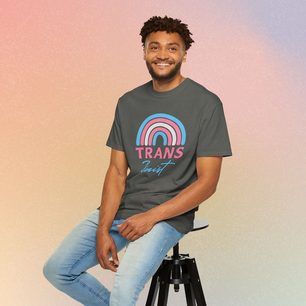 Trans Zion T-Shirt - Rainbow Transgender Pride Tee