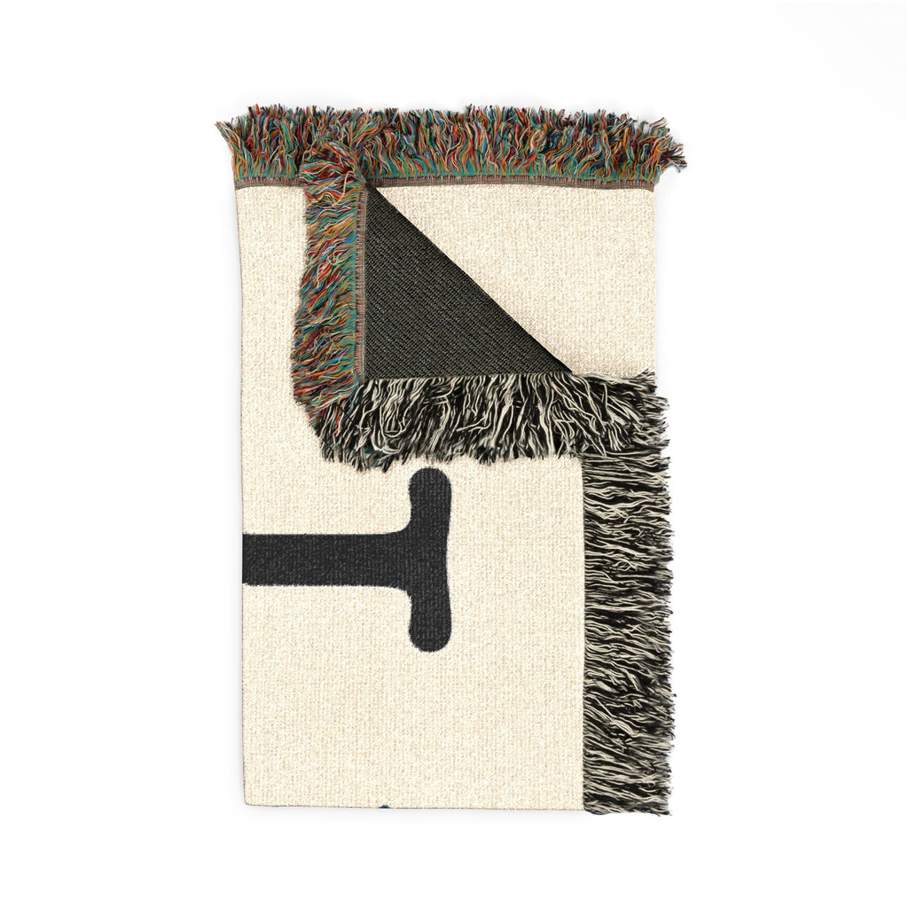I Love NY Star of David Woven Blanket — Jewish New York Throw Blanket