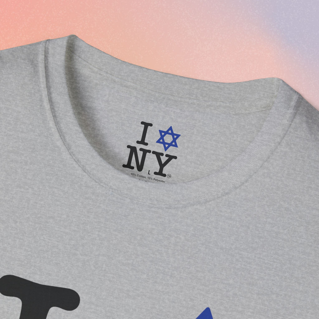 I Love NY Jewish Star Unisex Softstyle T-Shirt
