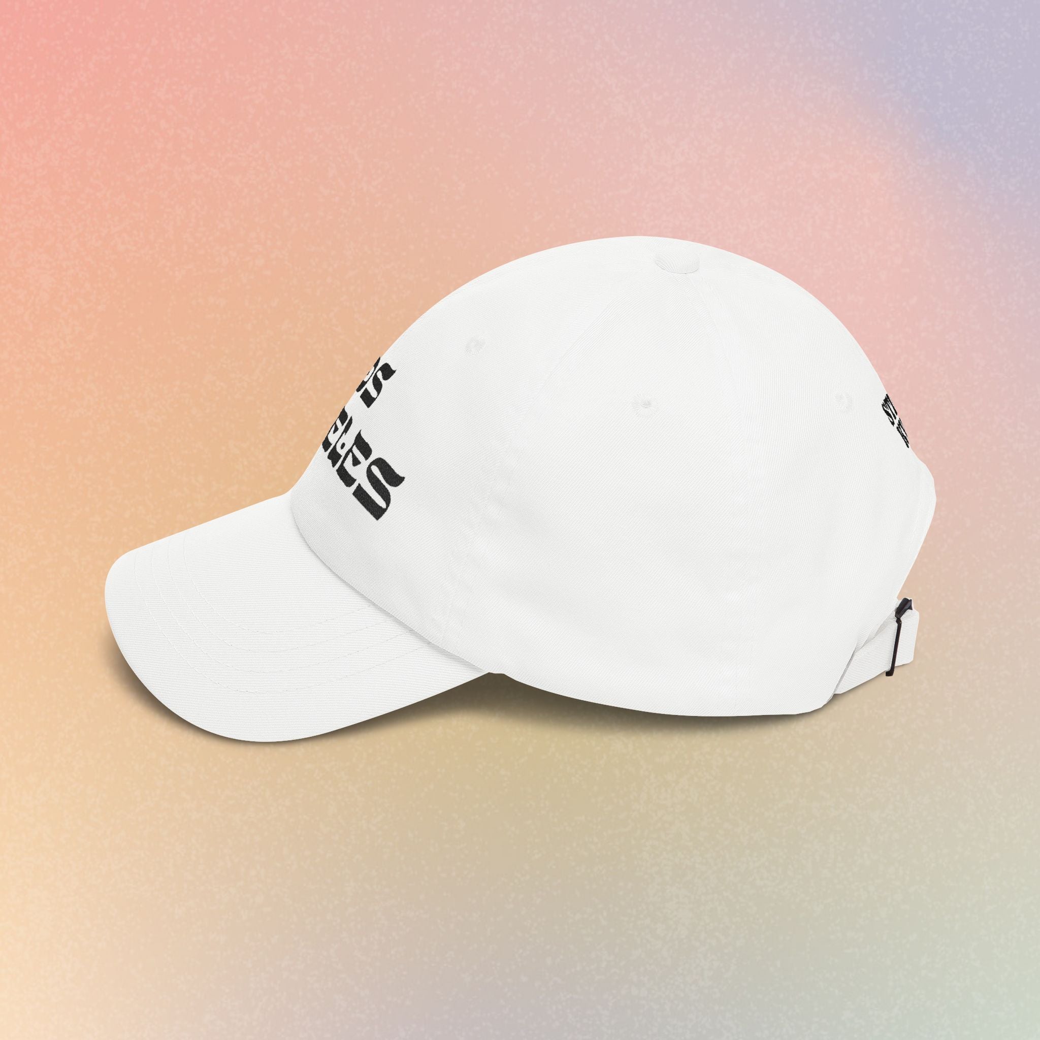 Los Angeles Hebrew Style Font Baseball Cap | LA Jewish Pride (Dark Colors)