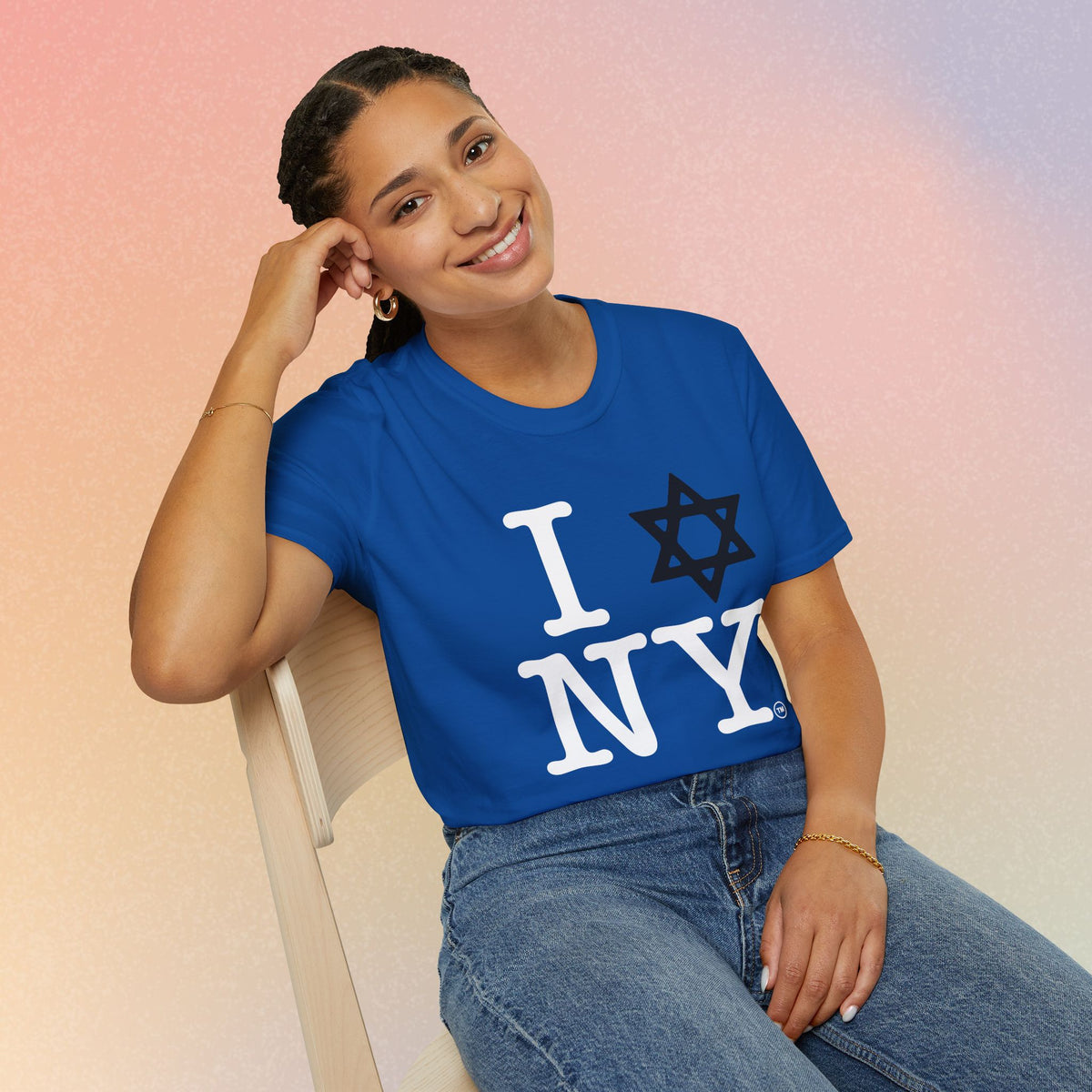 I Love NY Unisex Softstyle T-Shirt (Dark Colors)
