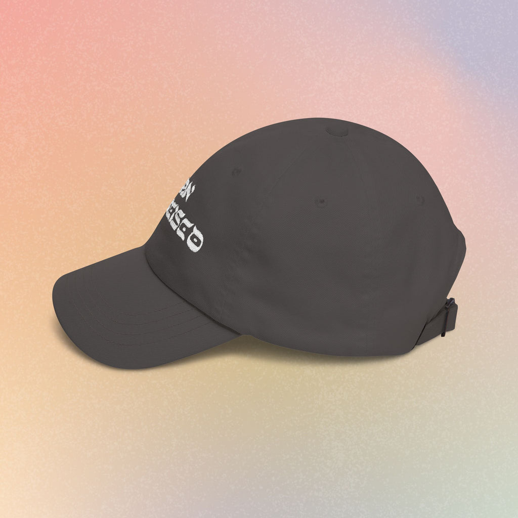 San Francisco Hebrew Style Font Baseball Hat | SF Jewish Pride (Dark Colors)