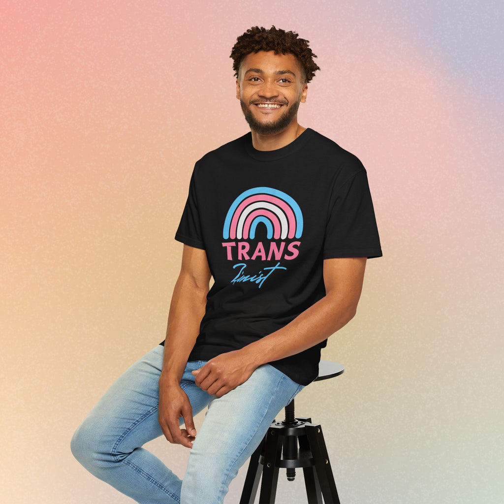 Trans Zion T-Shirt - Rainbow Transgender Pride Tee