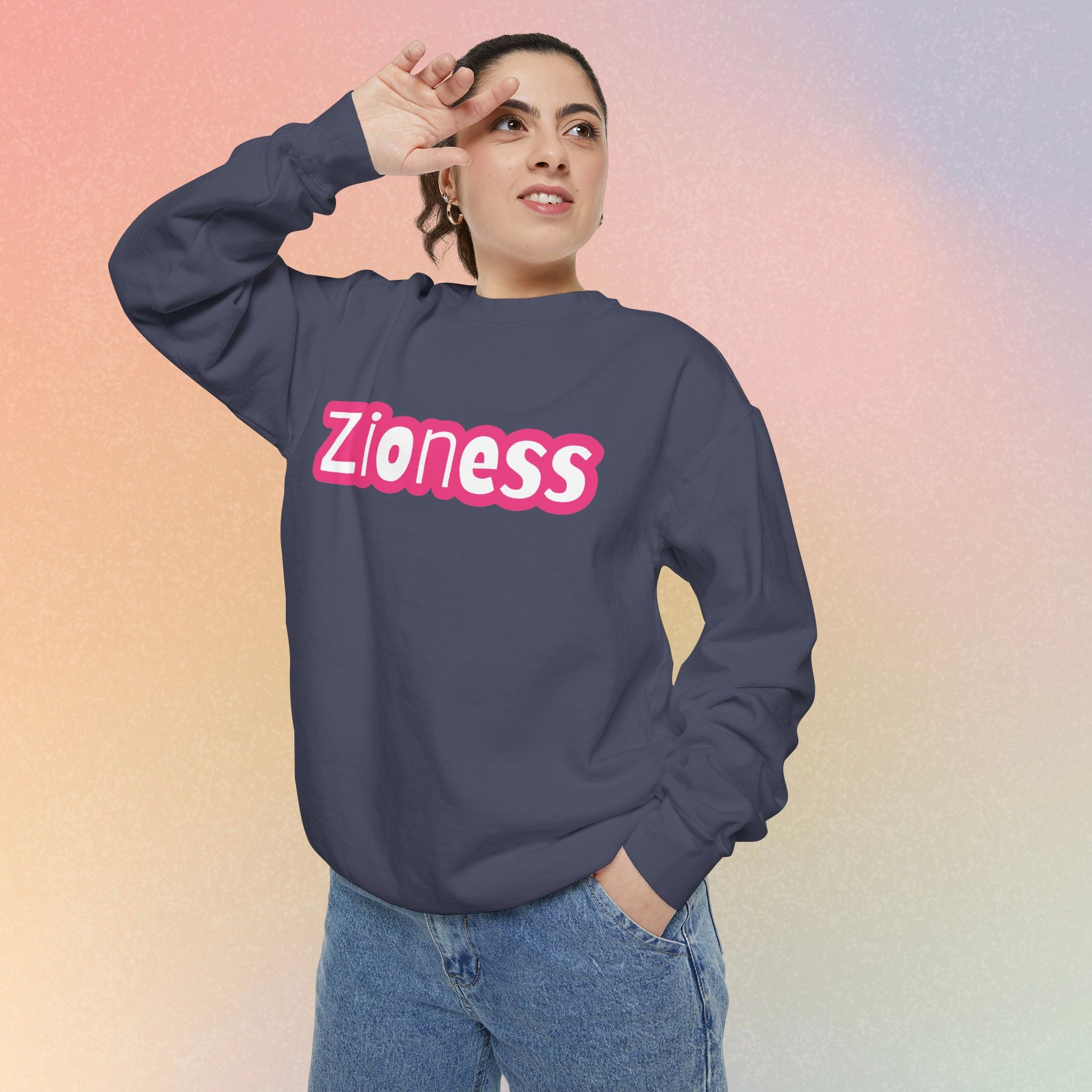 Zioness Sweatshirt - Female Jewish Pride