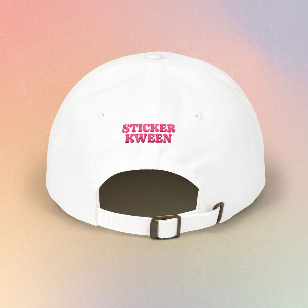 Zioness Embroidered Baseball Cap – Pink Barbie Font Jewish Pride Baseball Hat