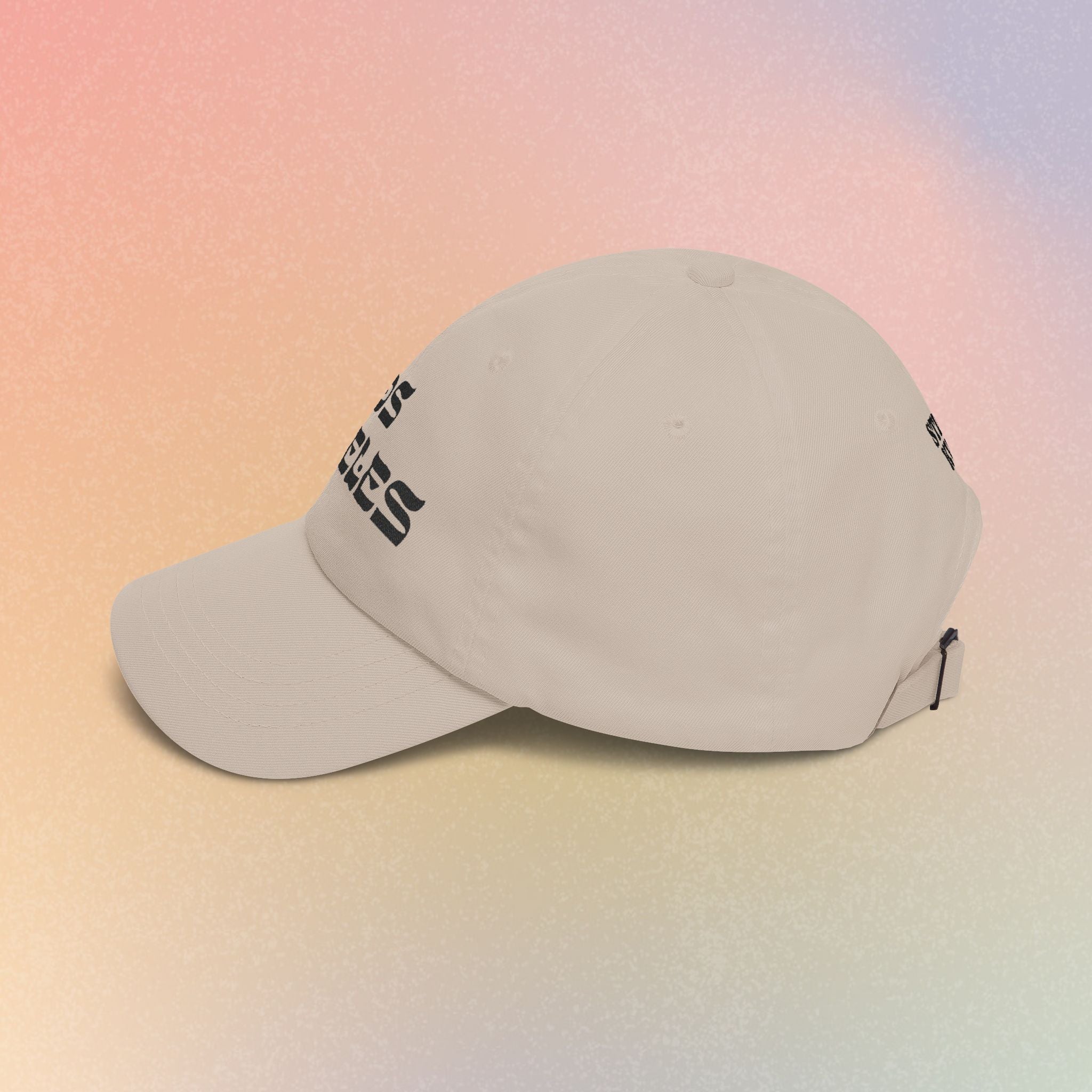Los Angeles Hebrew Style Font Baseball Cap | LA Jewish Pride (Dark Colors)
