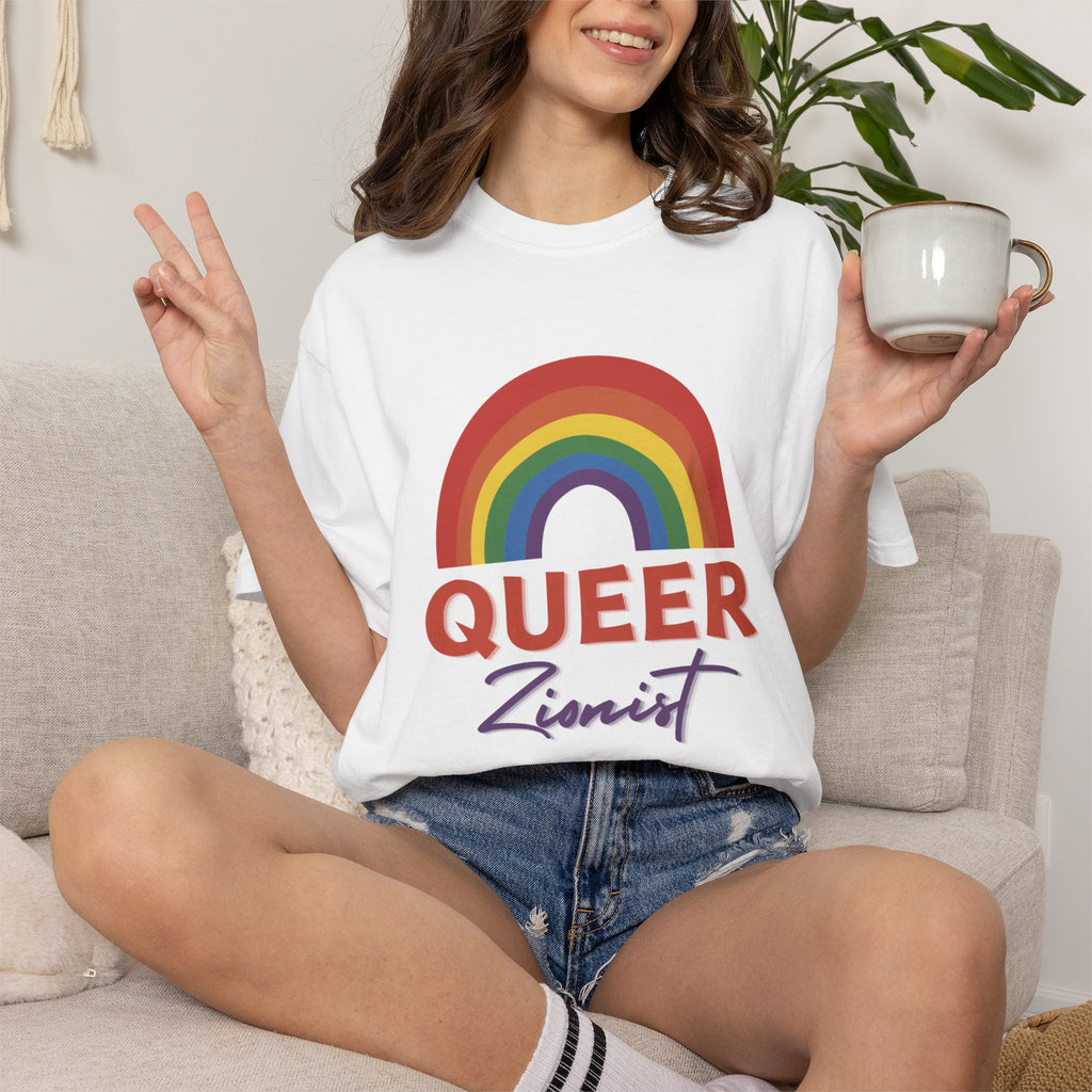 Queer Zion T-Shirt - Rainbow Transgender Pride Tee