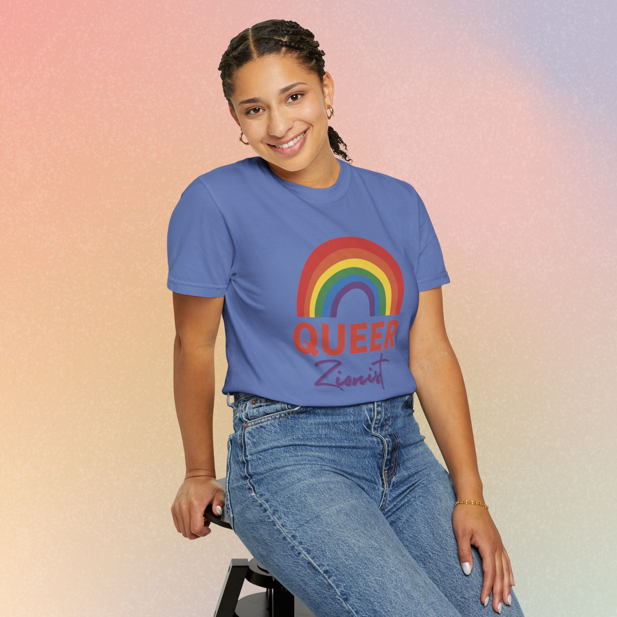 Queer Zion T-Shirt - Rainbow Transgender Pride Tee