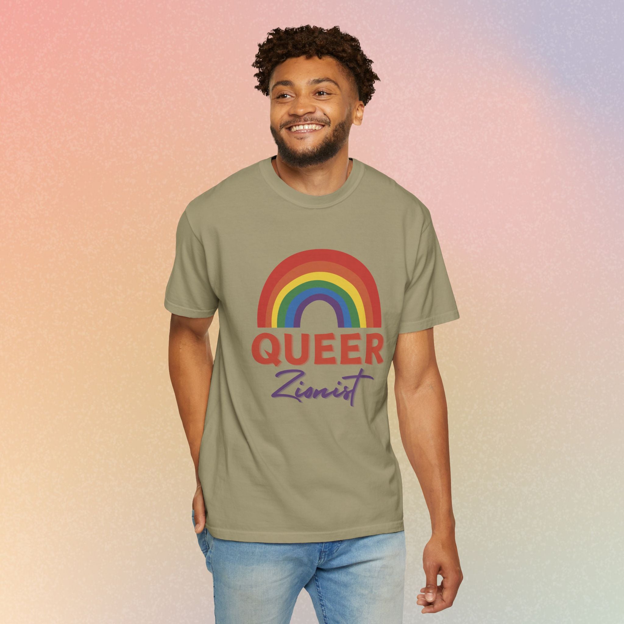 Queer Zion T-Shirt - Rainbow Transgender Pride Tee