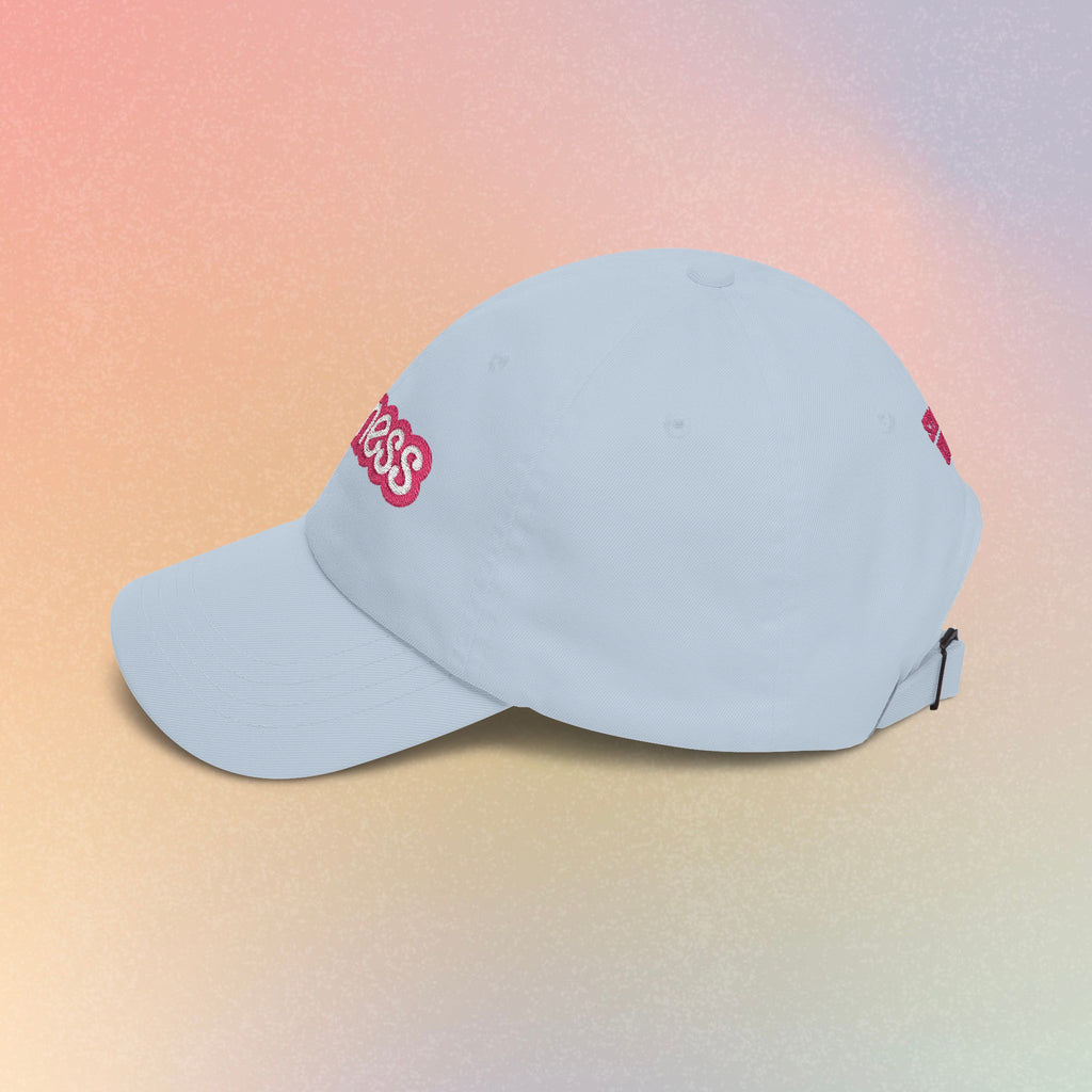 Zioness Embroidered Baseball Cap – Pink Barbie Font Jewish Pride Baseball Hat
