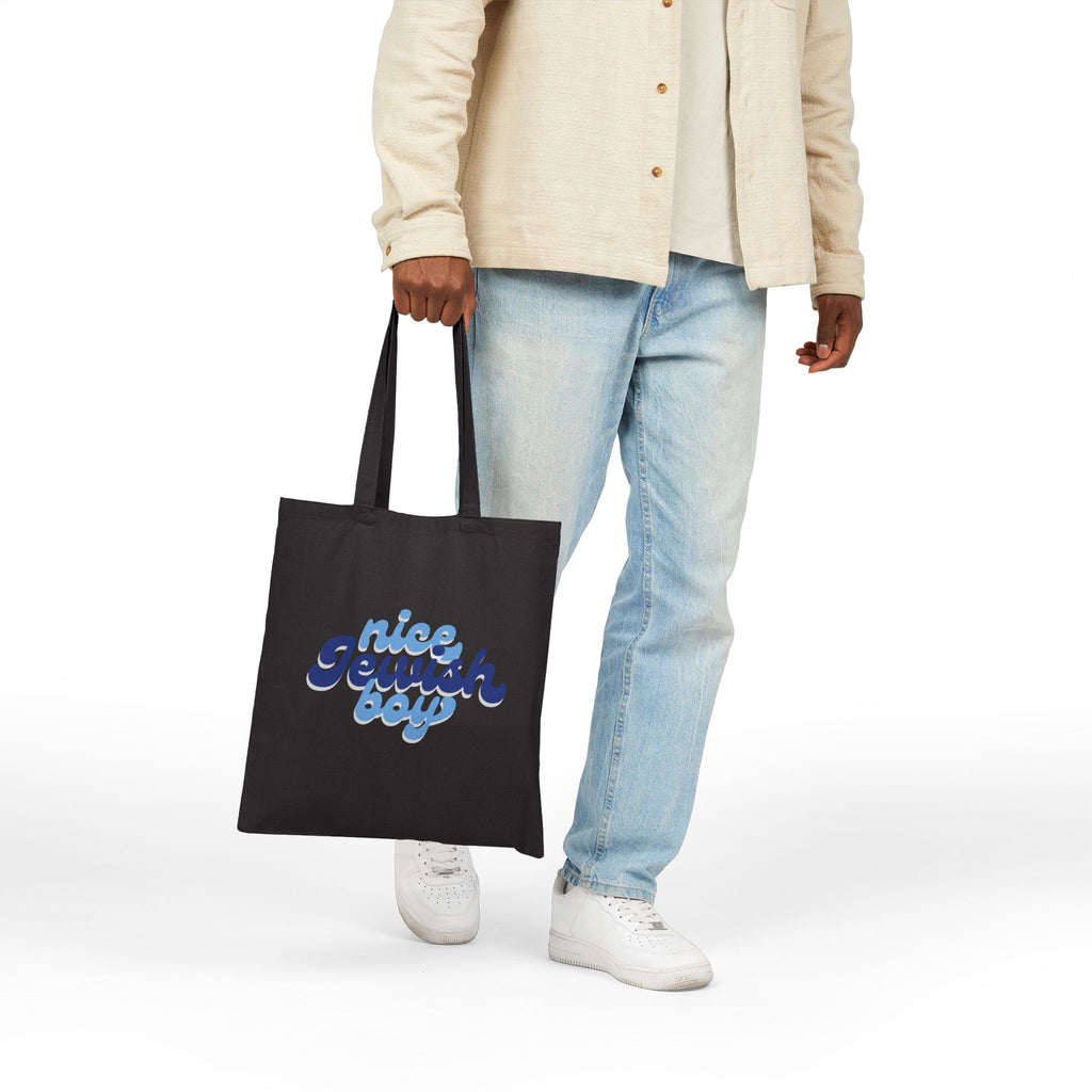 Nice Jewish Boy - Cotton Canvas Tote Bag