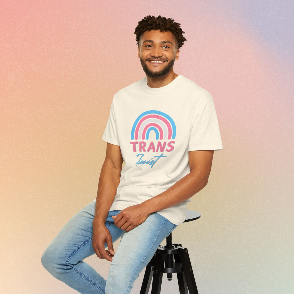 Trans Zion T-Shirt - Rainbow Transgender Pride Tee