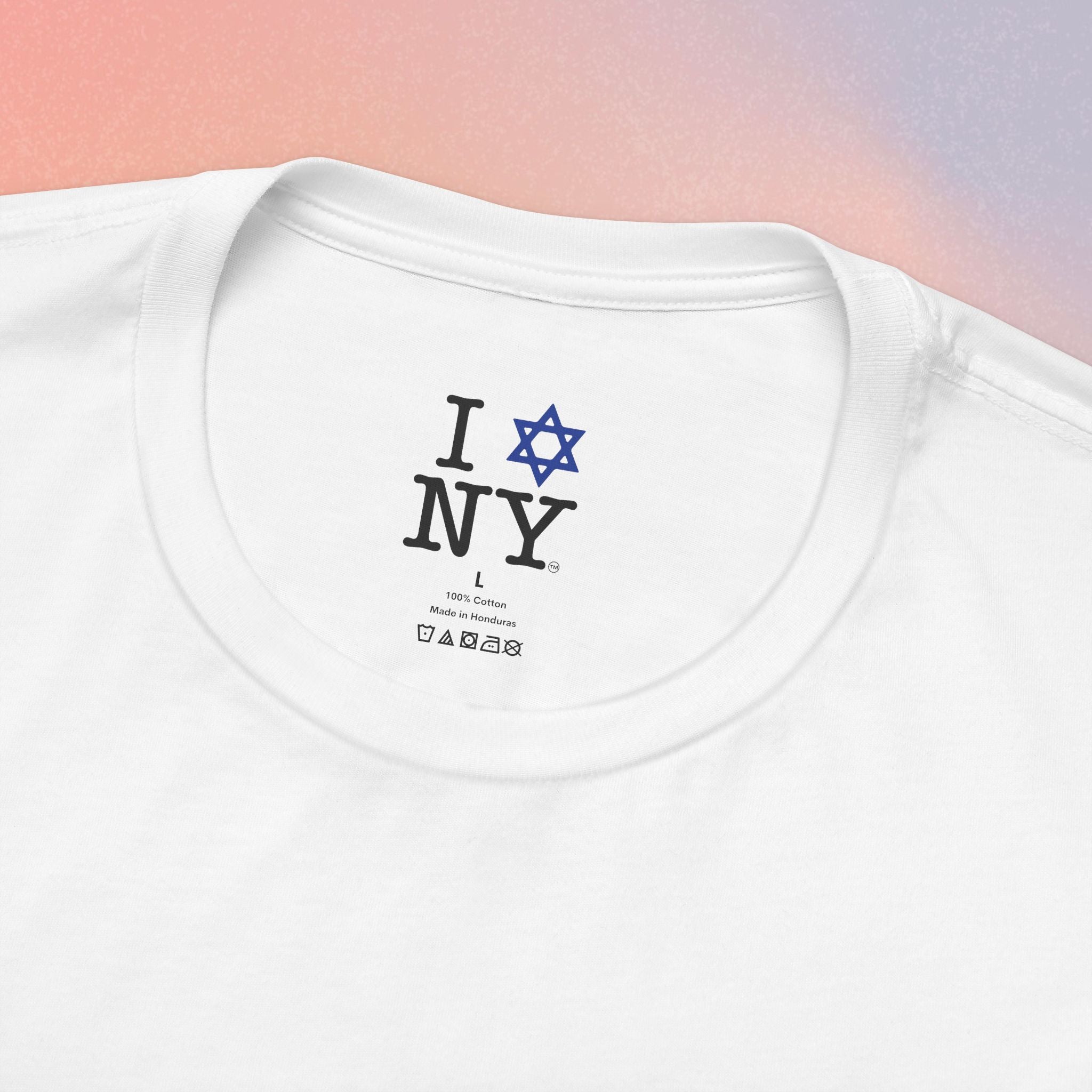 I Love NY Jewish Star T-Shirt | Jewish New York Pride Tee