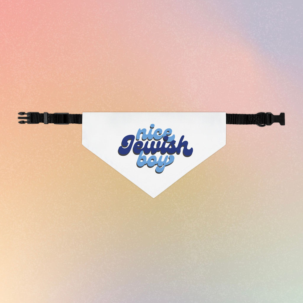 Nice Jewish Boy Pet Bandana Collar - Nice Jewish Dog/Cat