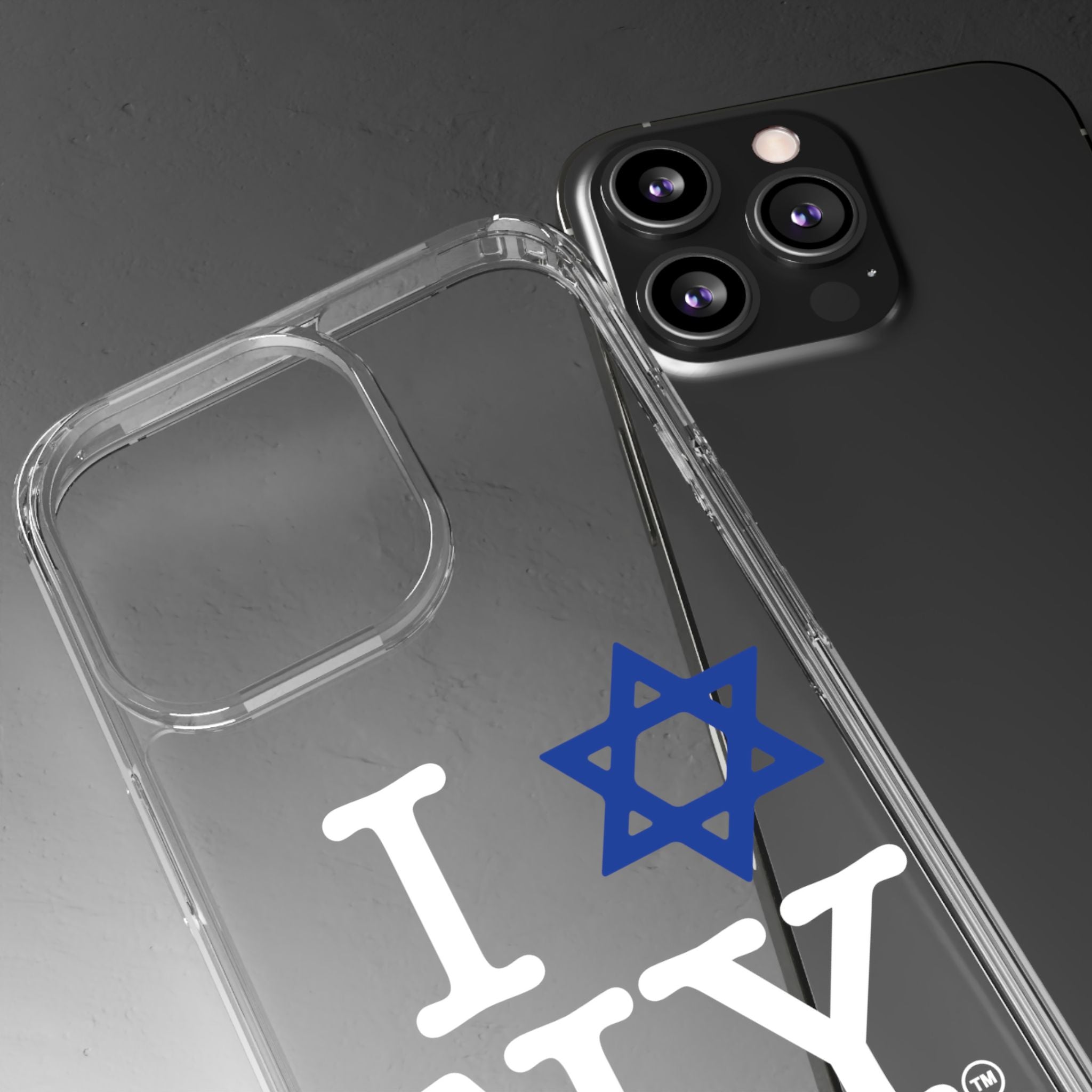 I Love NY Jewish Star Phone Case | Clear Case, Jewish New York Design