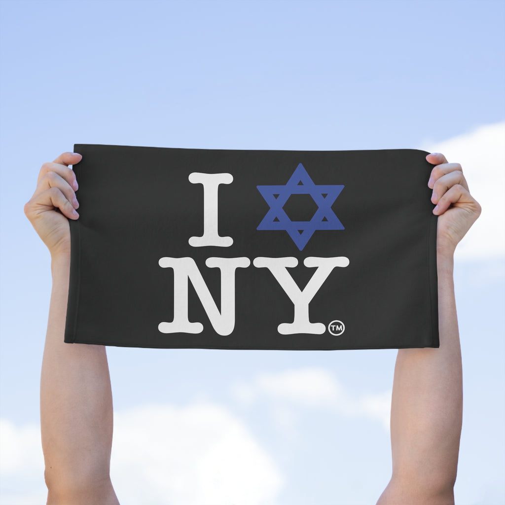 I Love NY Jewish Star Rally Towel, 11x18