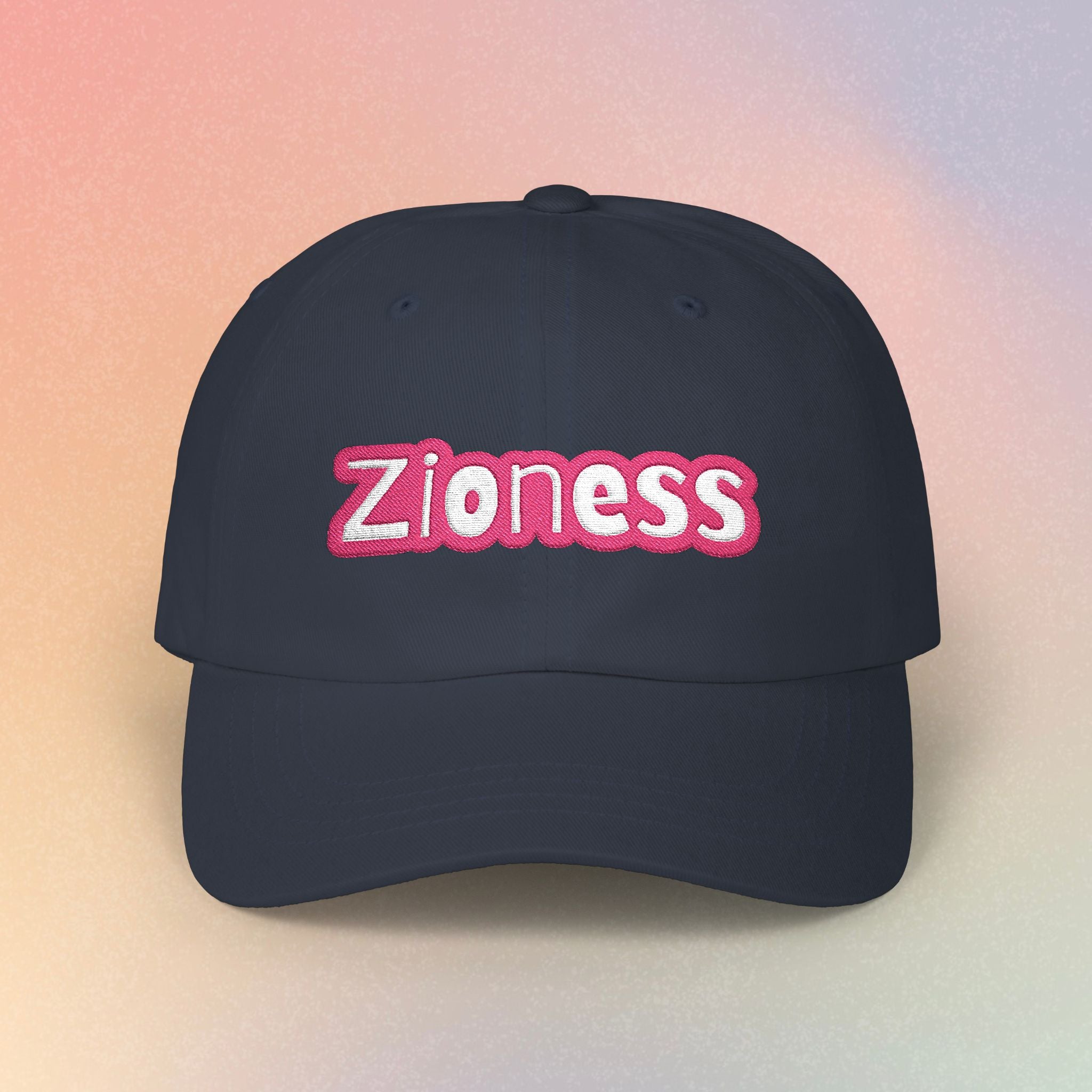 Zioness Embroidered (Dark Colors) Adjustable Baseball Cap