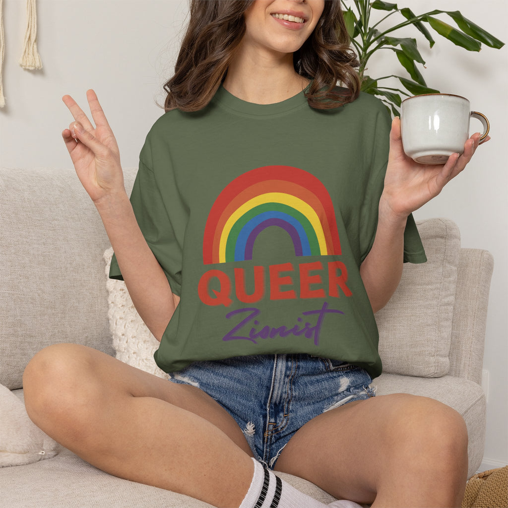 Queer Zion T-Shirt - Rainbow Transgender Pride Tee