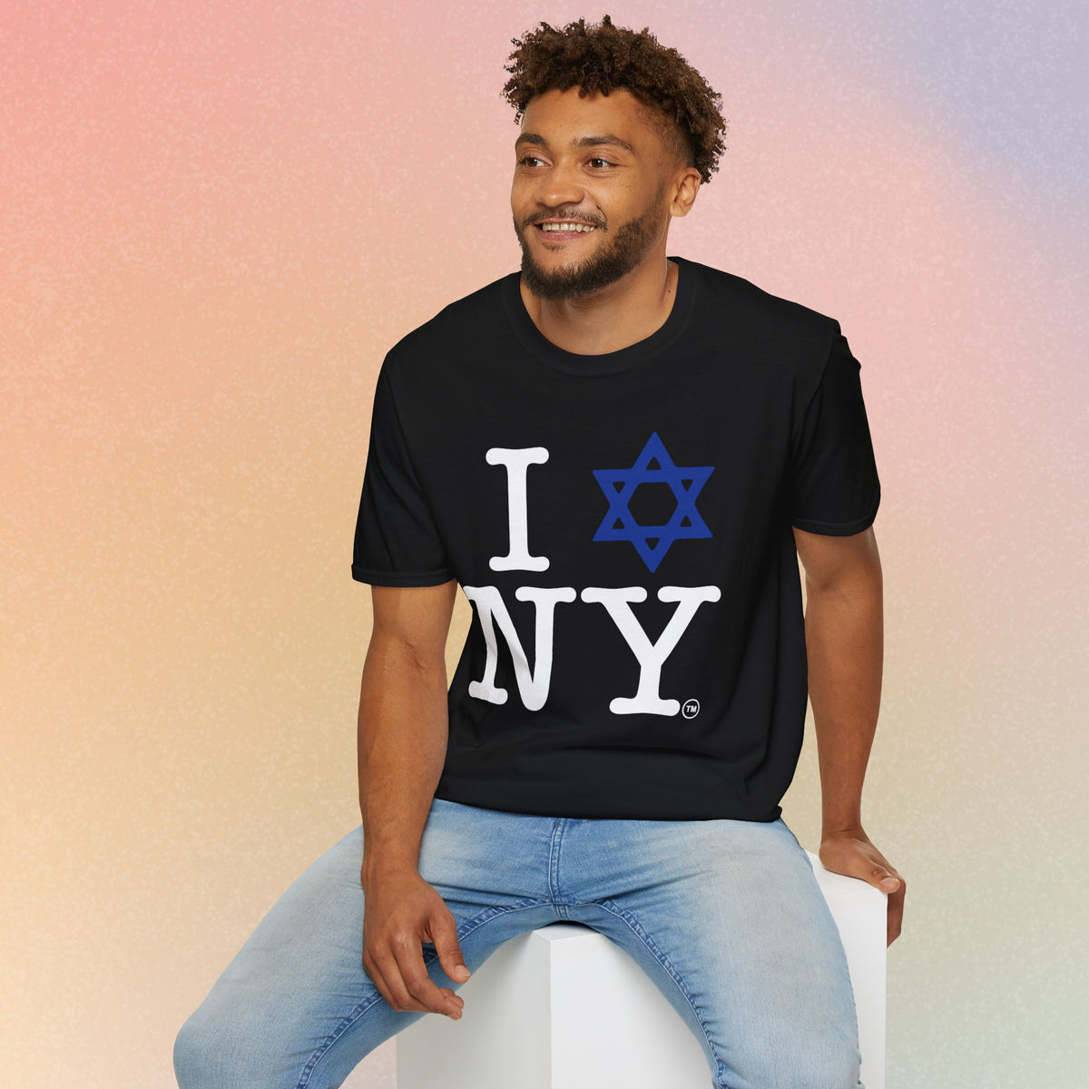 I Love NY Unisex Softstyle T-Shirt (Dark Colors)