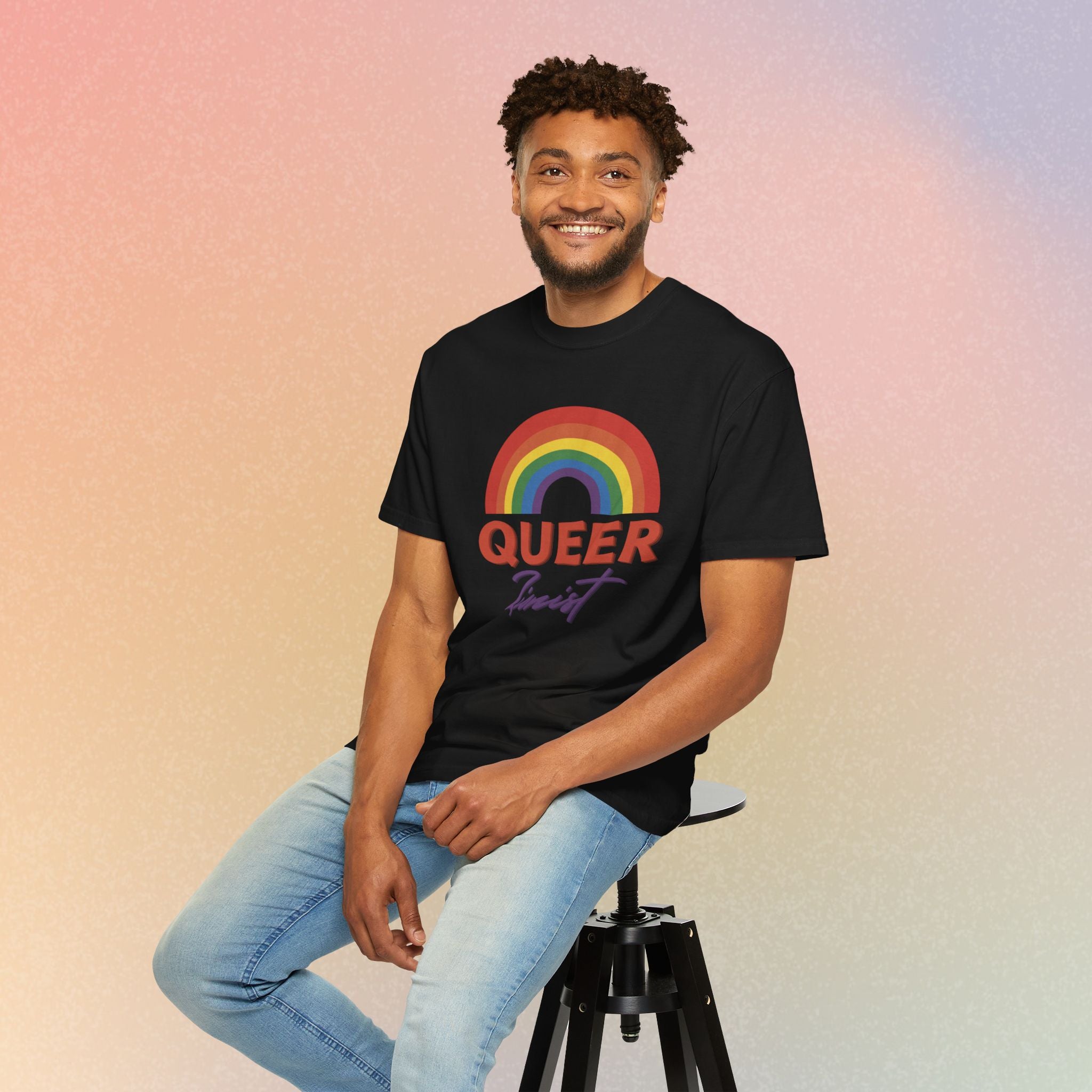 Queer Zion T-Shirt - Rainbow Transgender Pride Tee