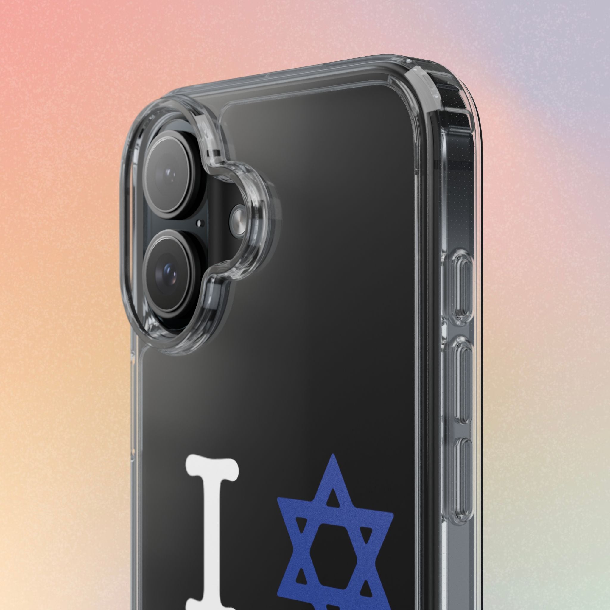 I Love NY Jewish Star Phone Case | Clear Case, Jewish New York Design