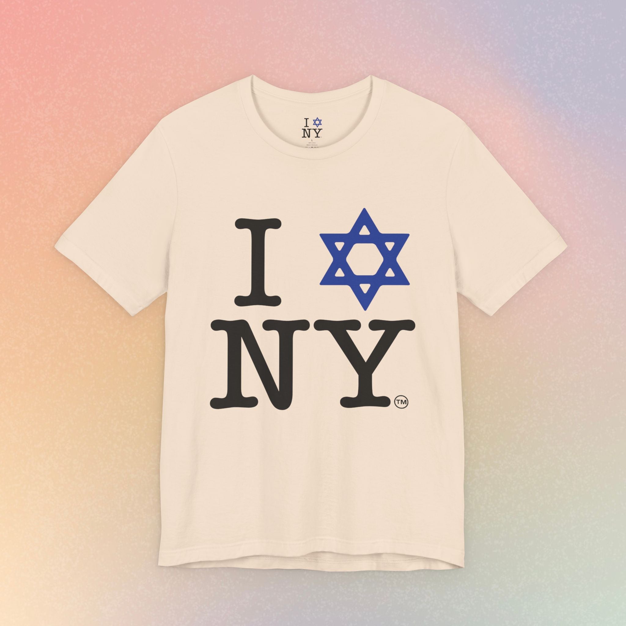 I Love NY Jewish Star T-Shirt | Jewish New York Pride Tee