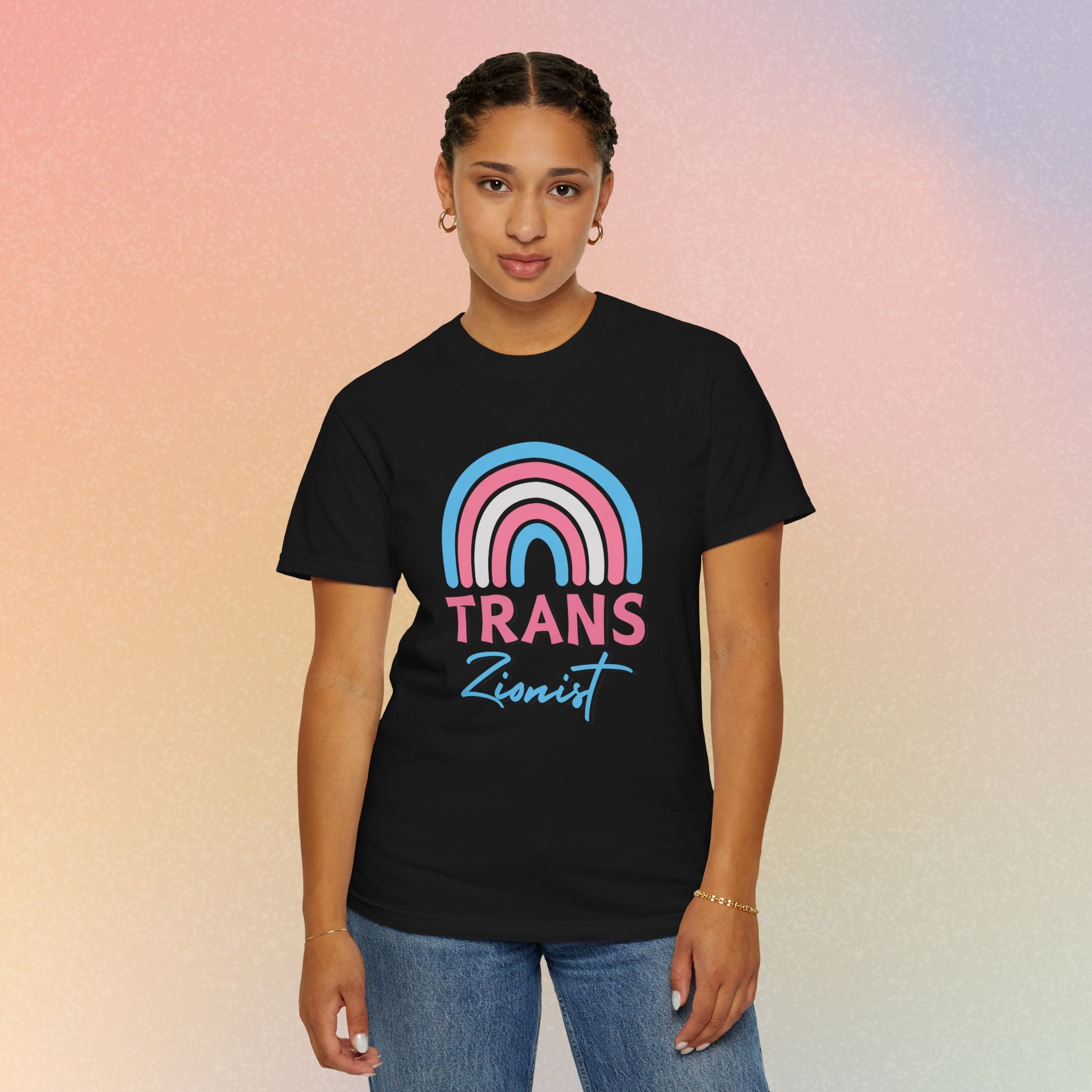 Trans Zion T-Shirt - Rainbow Transgender Pride Tee
